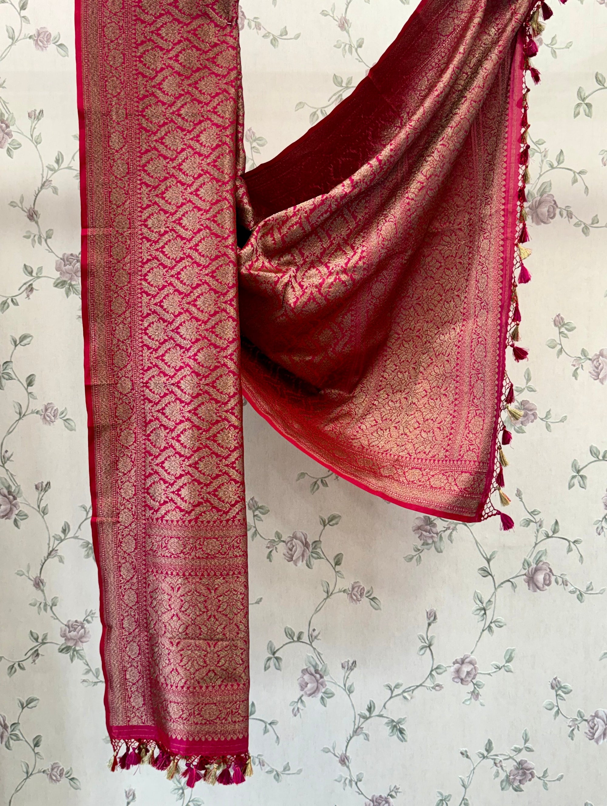 Pure silk banarasi dupatta