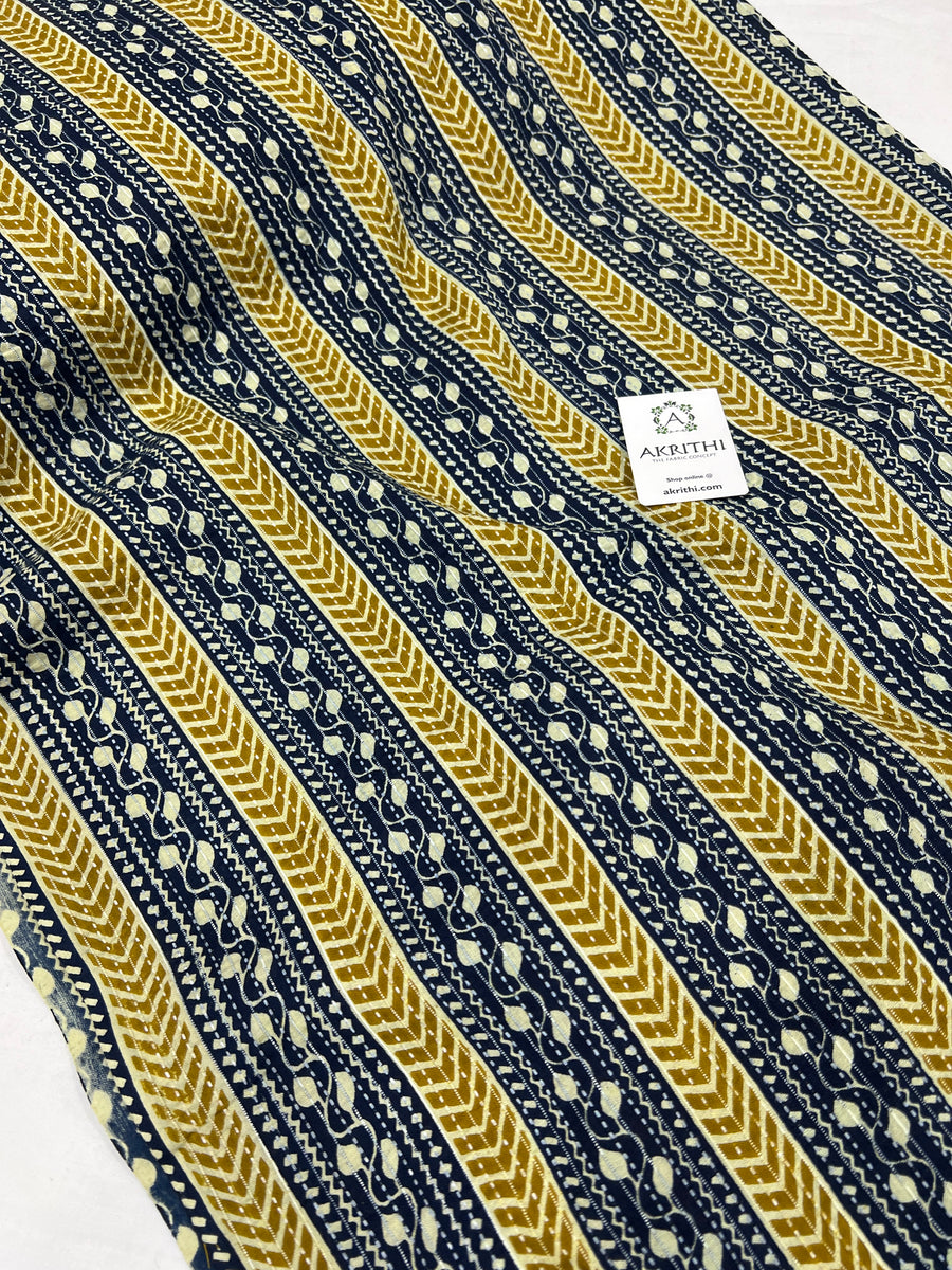 Kantha Printed pure cotton fabric