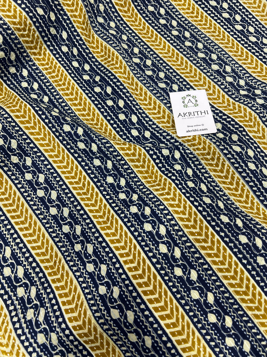 Kantha Printed pure cotton fabric