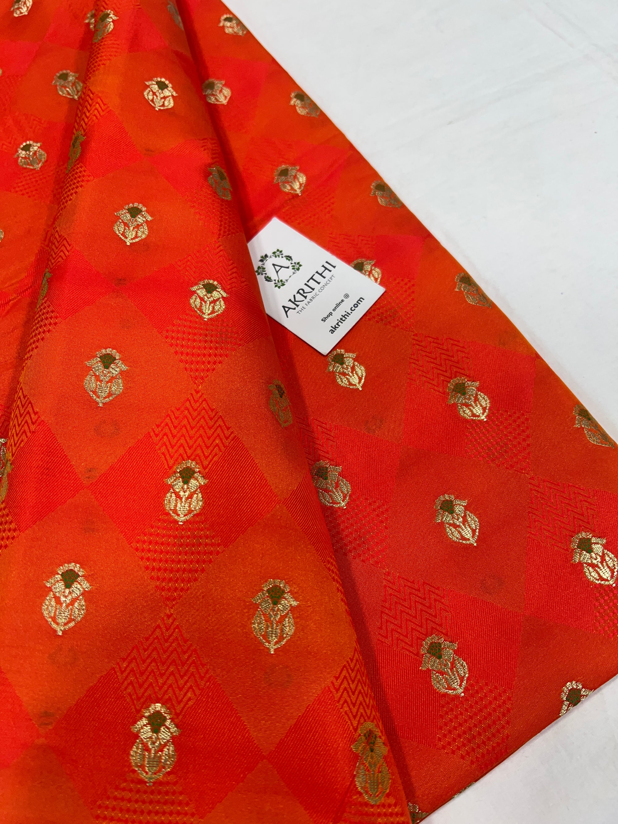 Pure Banarasi brocade fabric