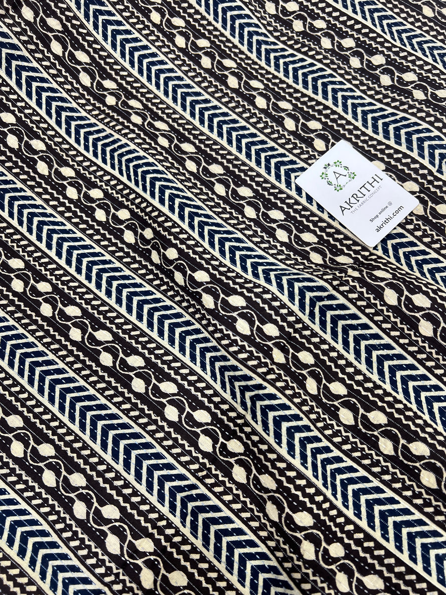 Kantha Printed pure cotton fabric