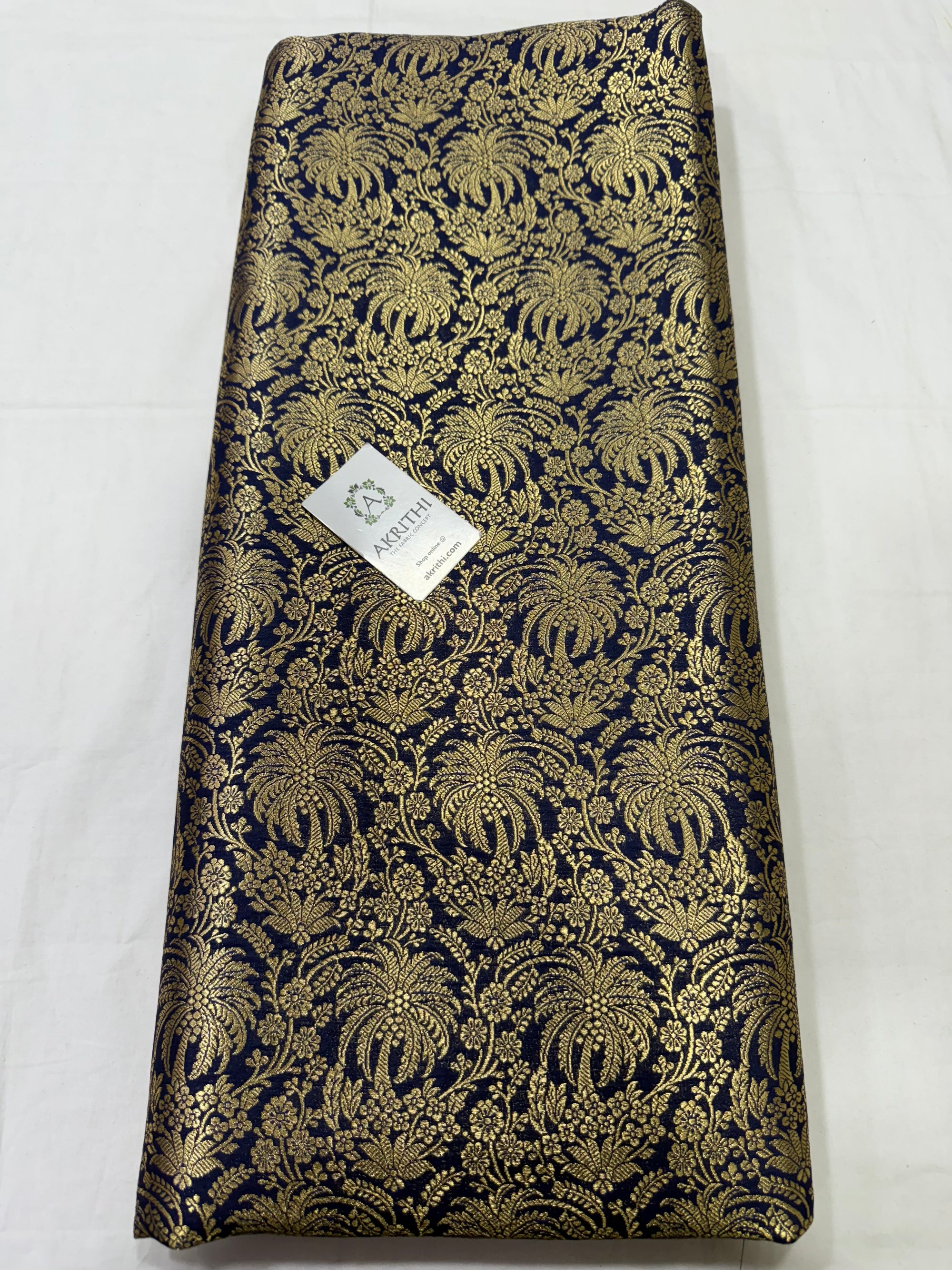 Pure Banarasi brocade fabric