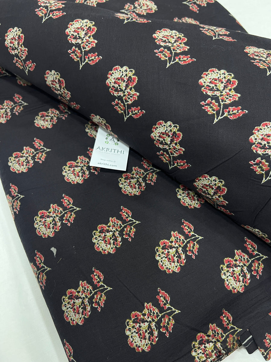 Printed pure cotton fabric