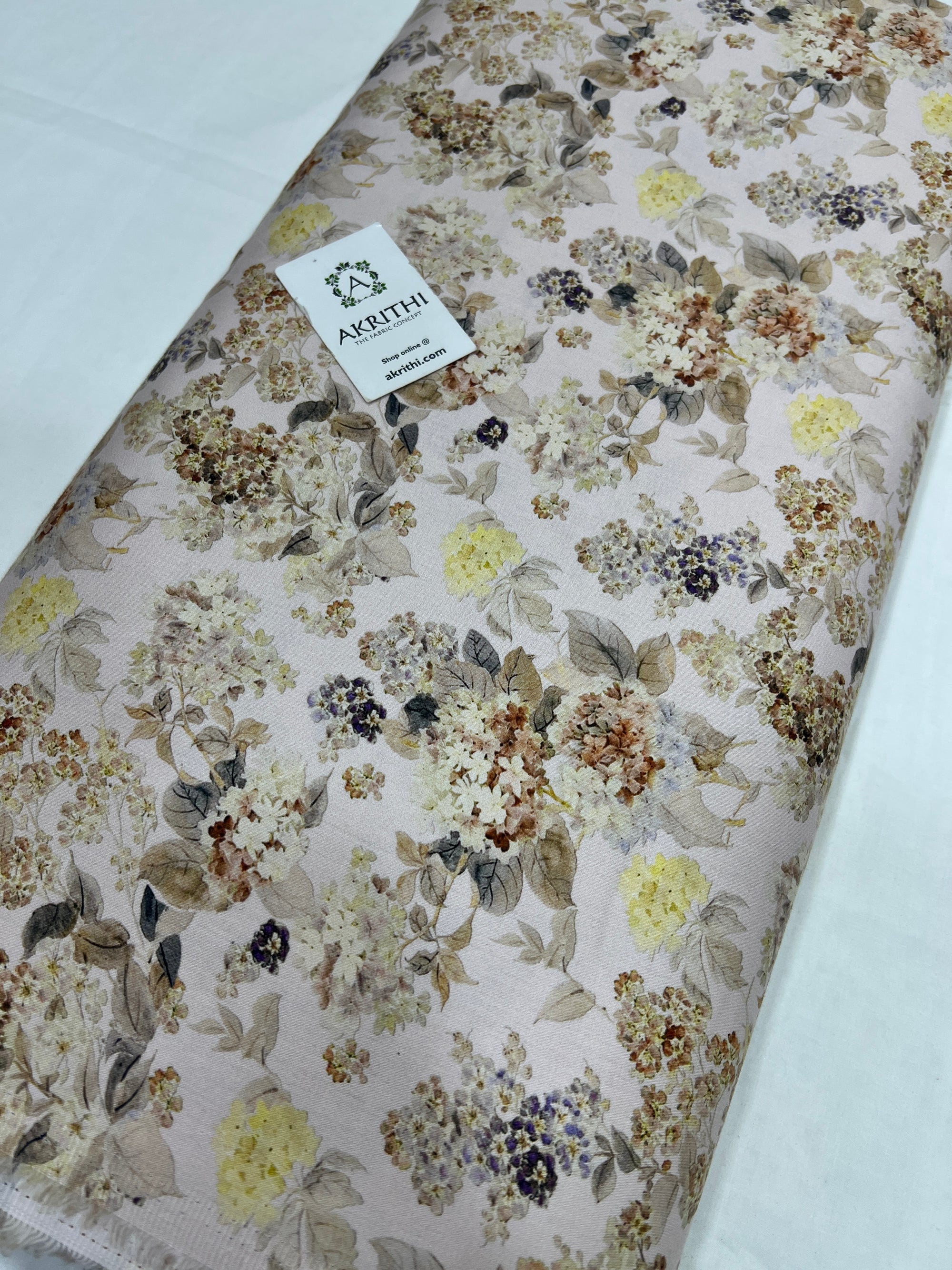 Digital Printed glazed pure cotton fabric