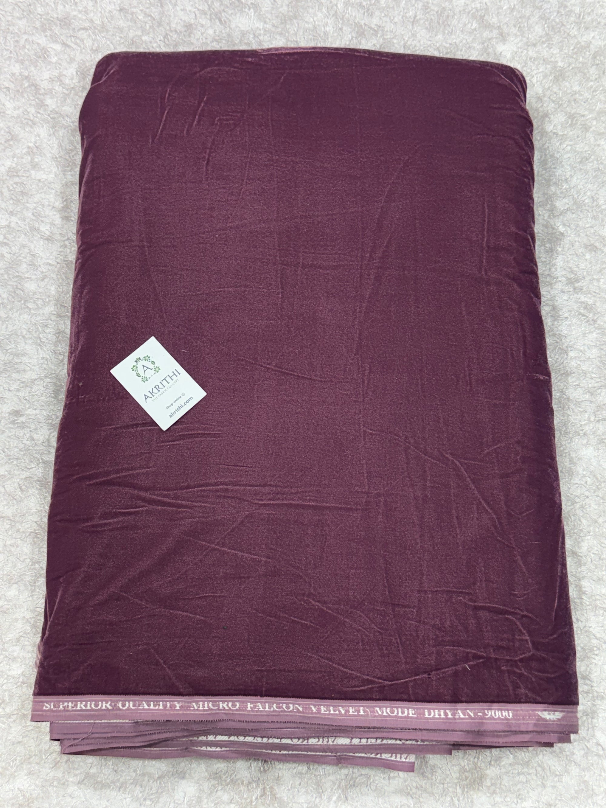 Micro velvet fabric