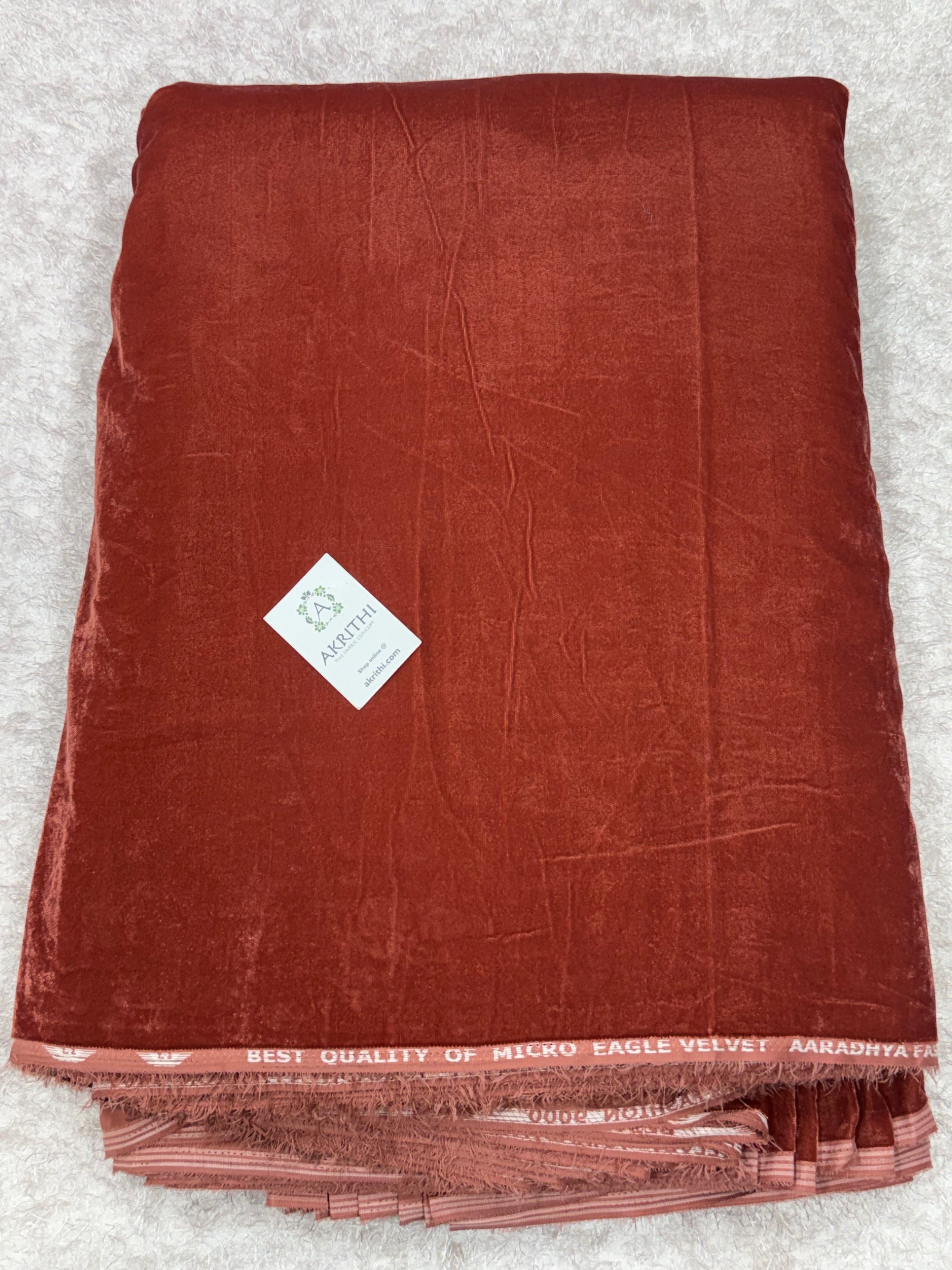 Micro velvet fabric