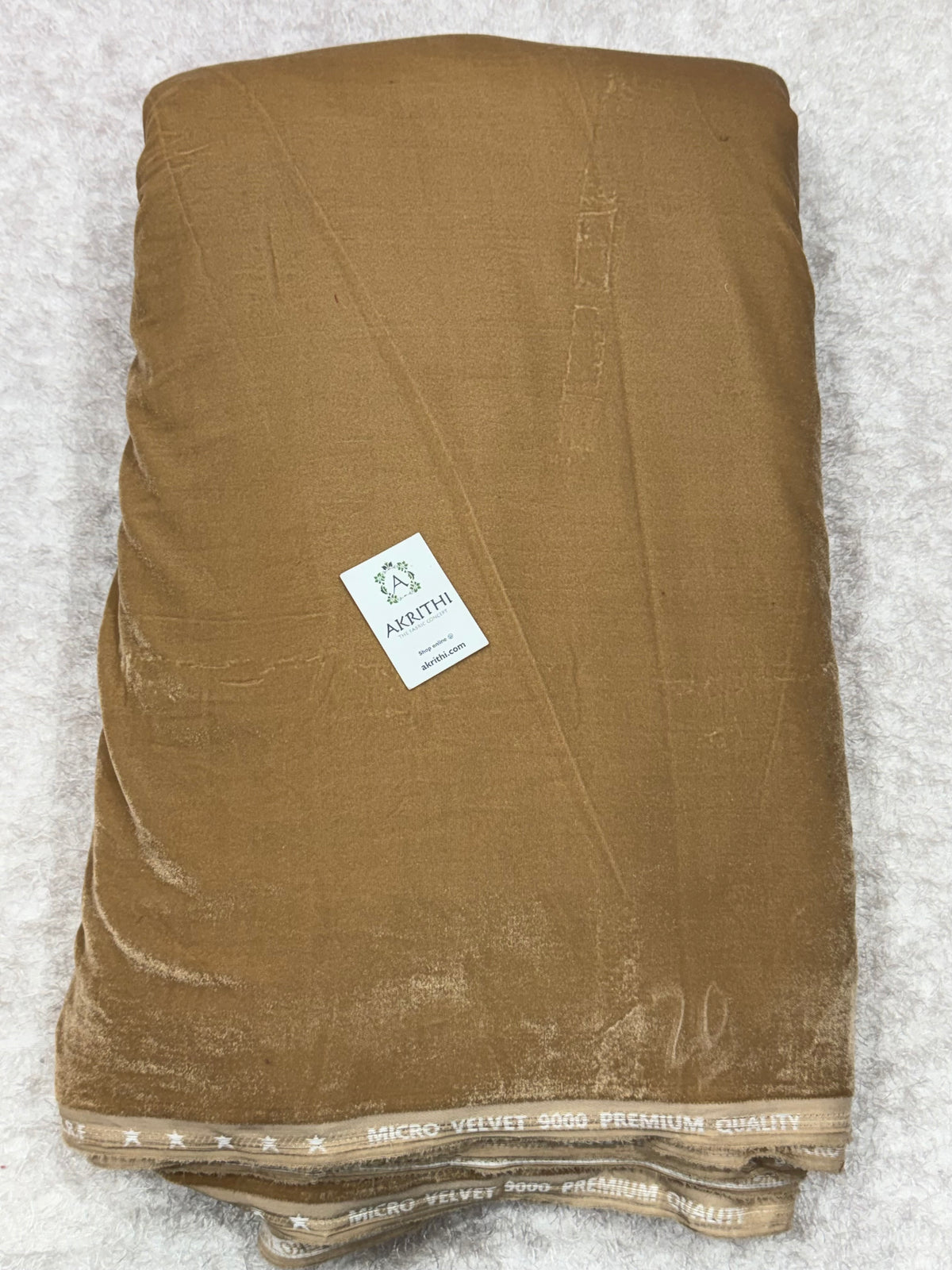 Micro velvet fabric