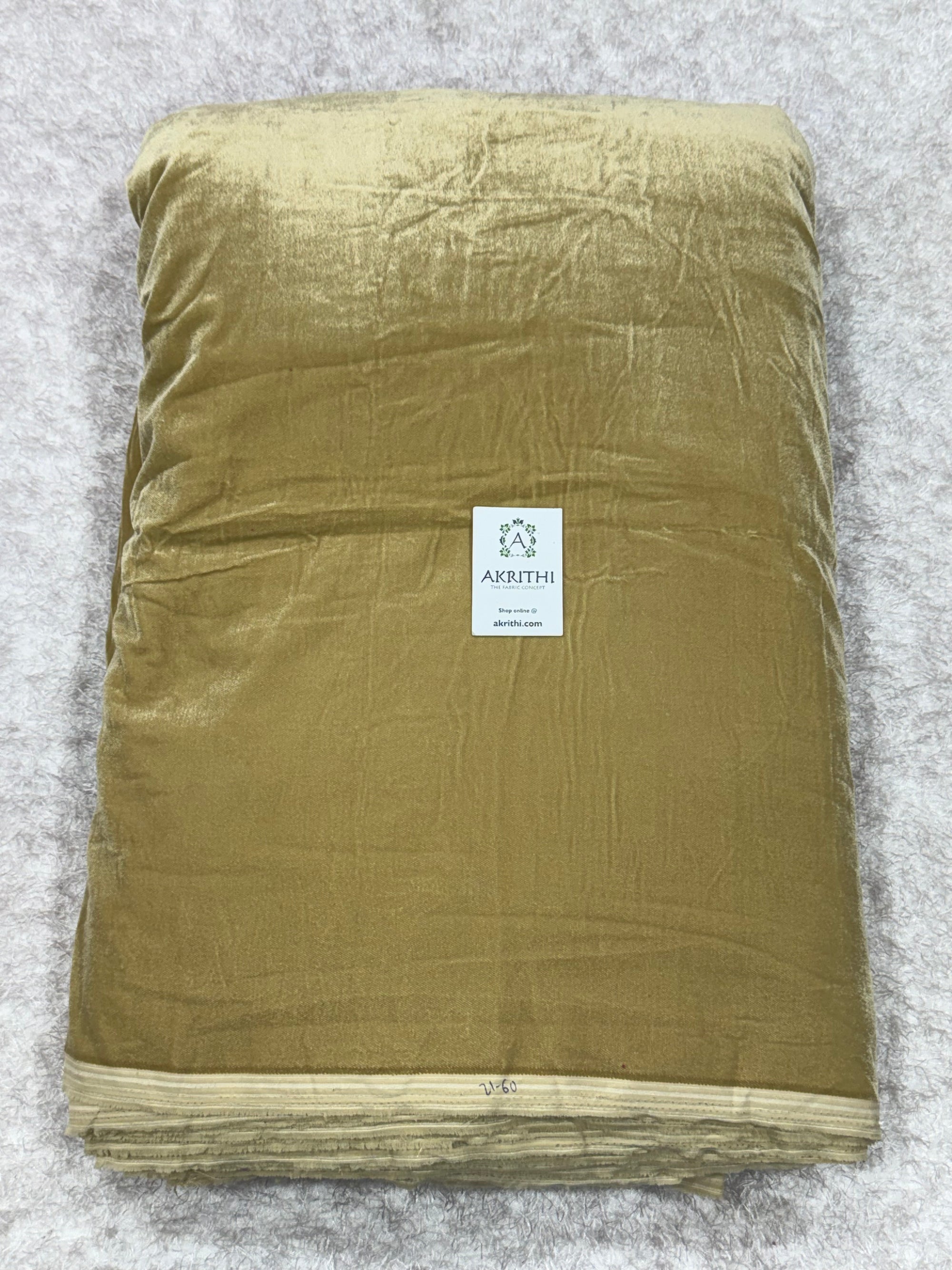 Micro velvet fabric