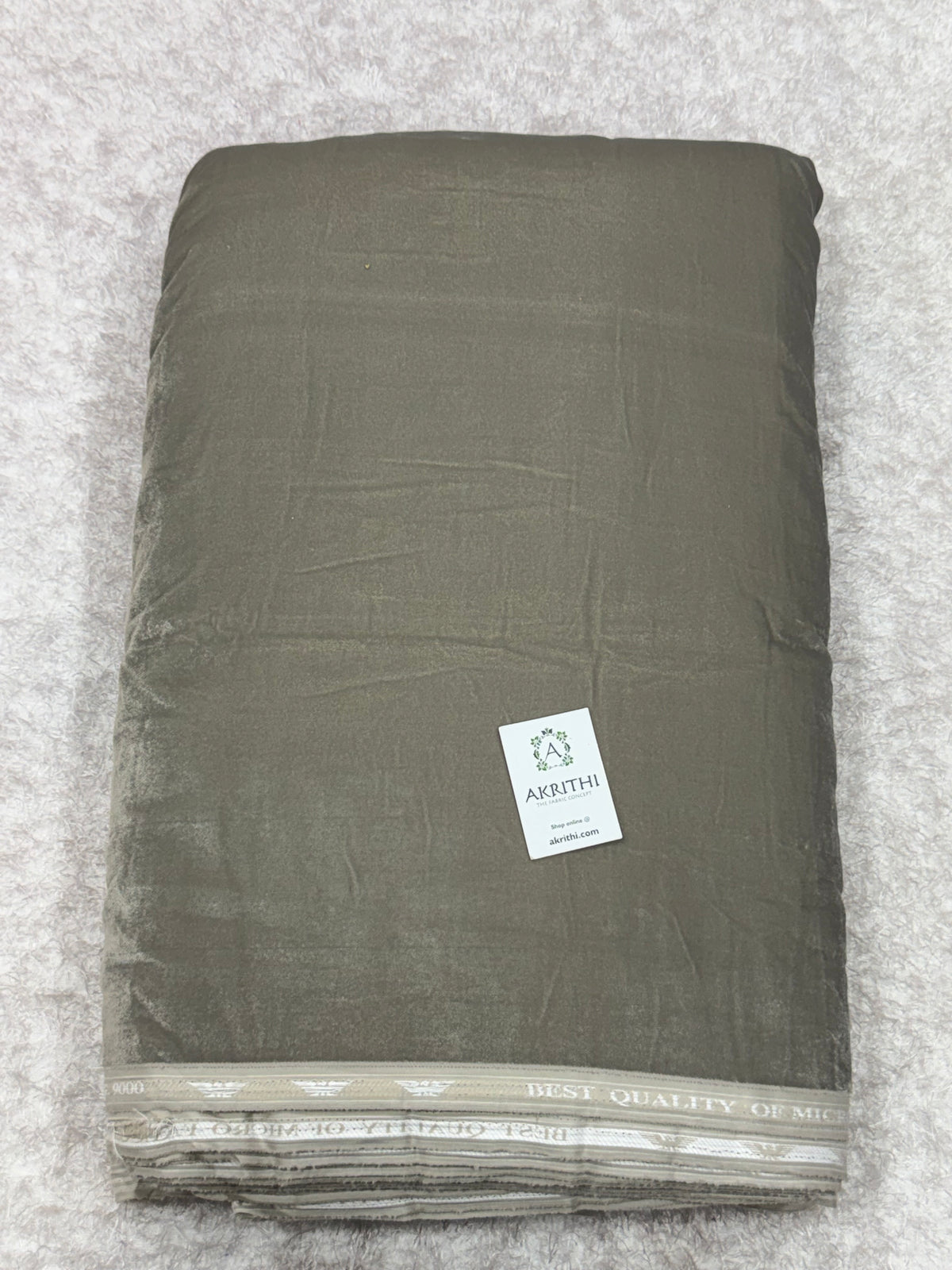 Micro velvet fabric
