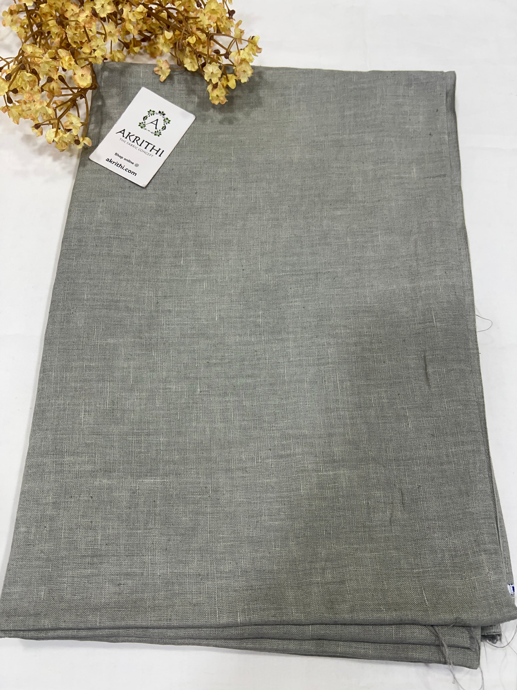 Pure linen fabric