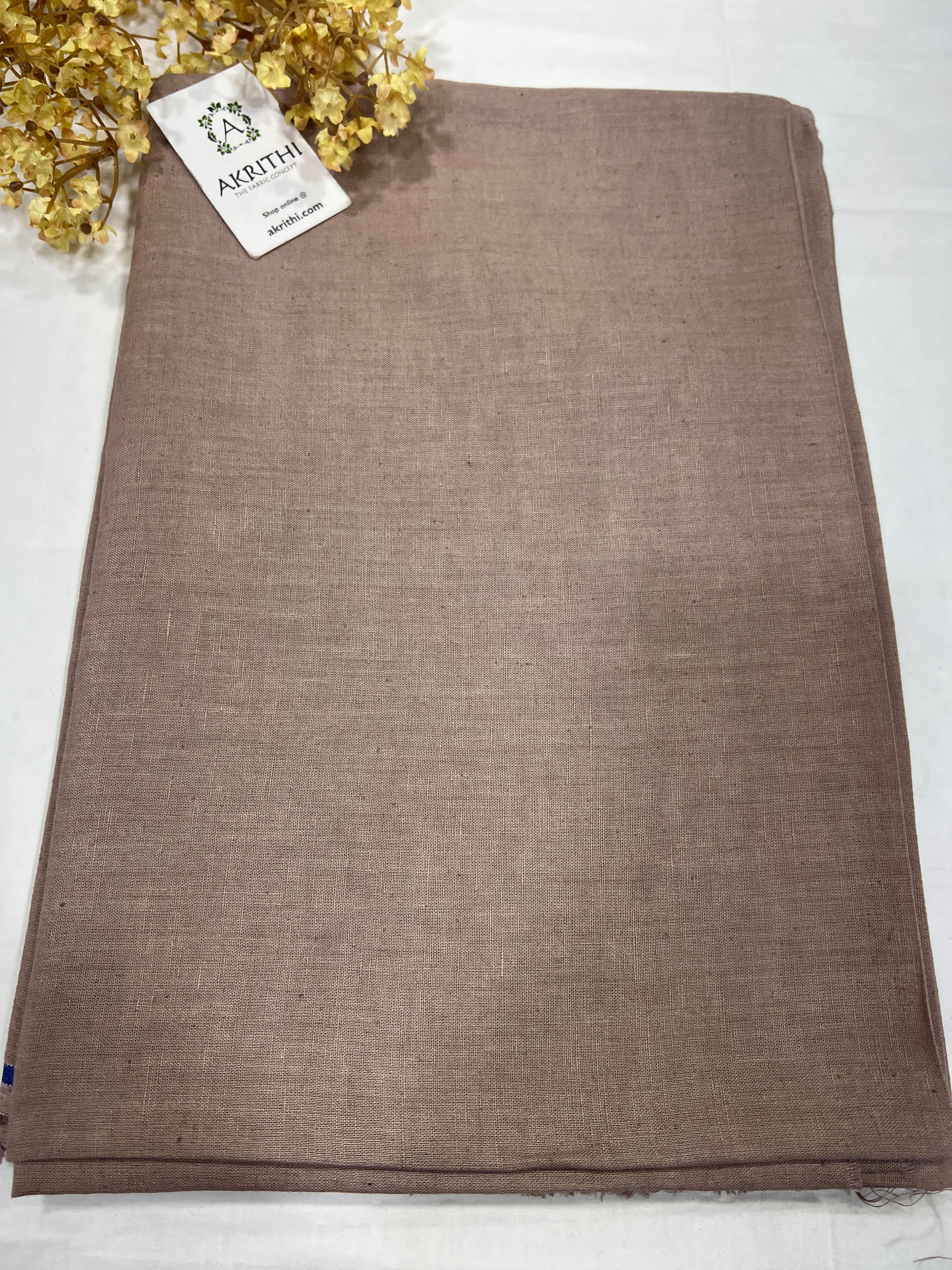 Pure linen fabric