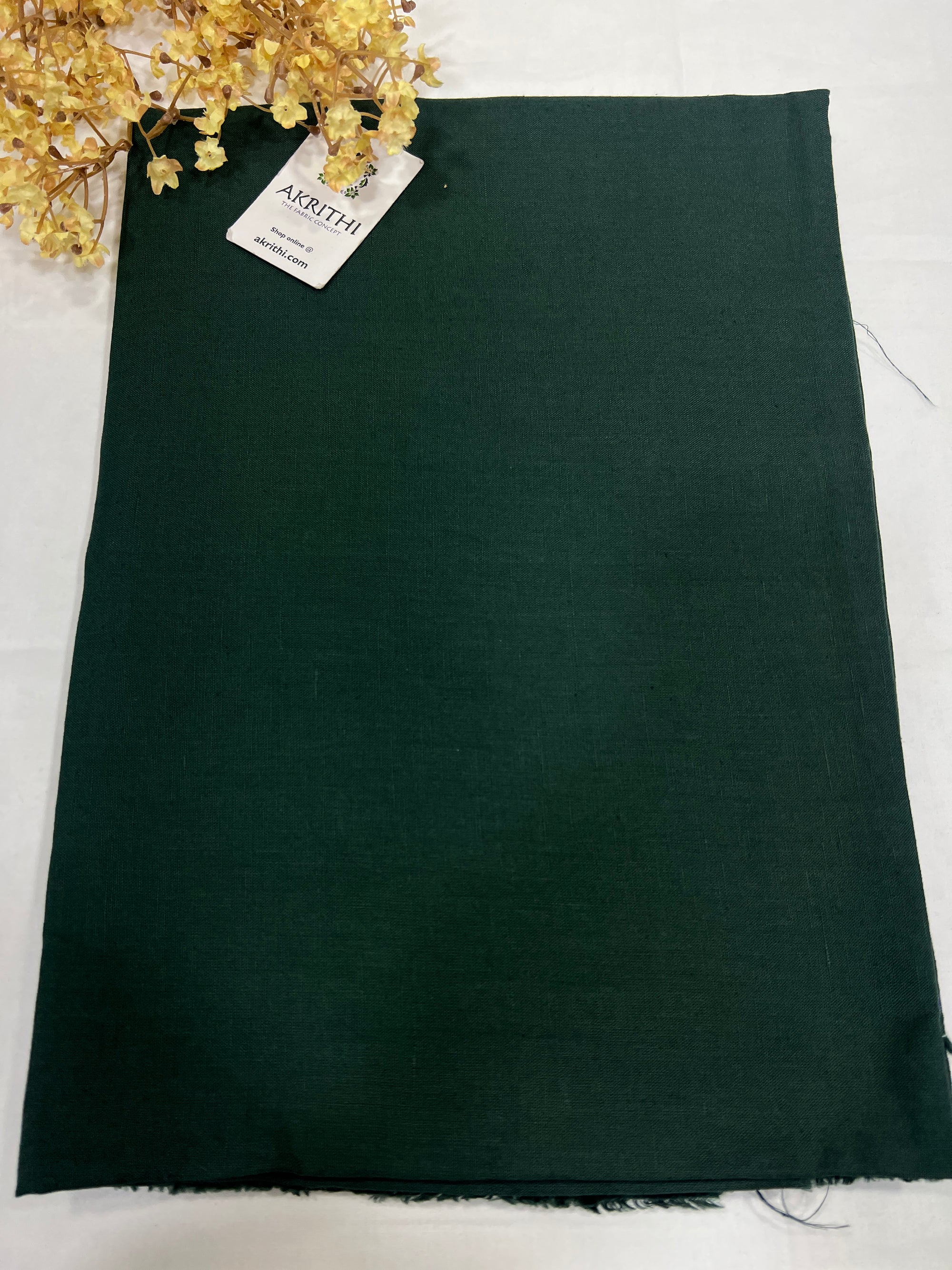 Pure linen fabric