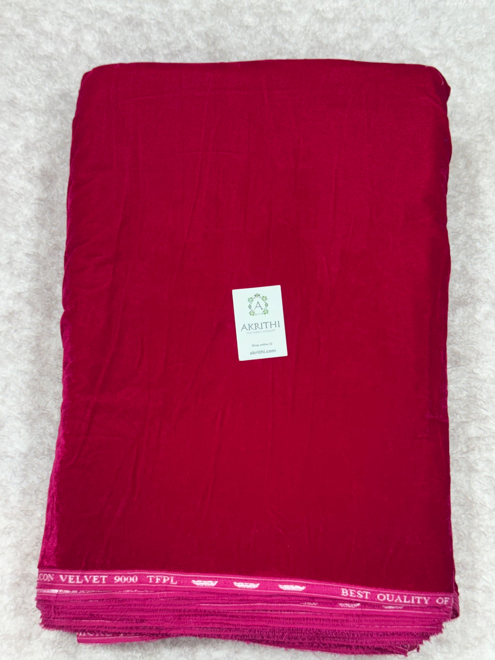 Micro velvet fabric