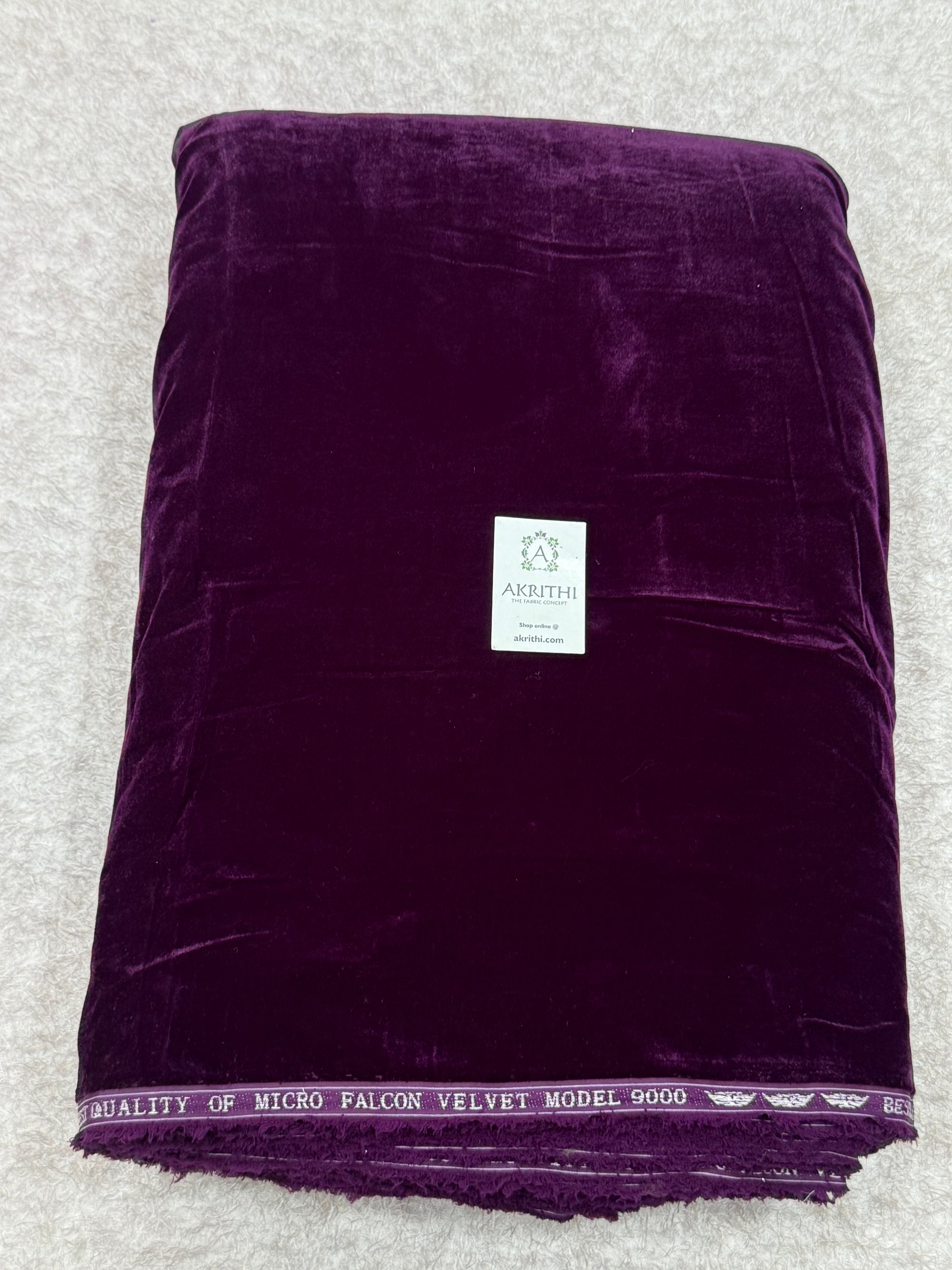 Micro velvet fabric