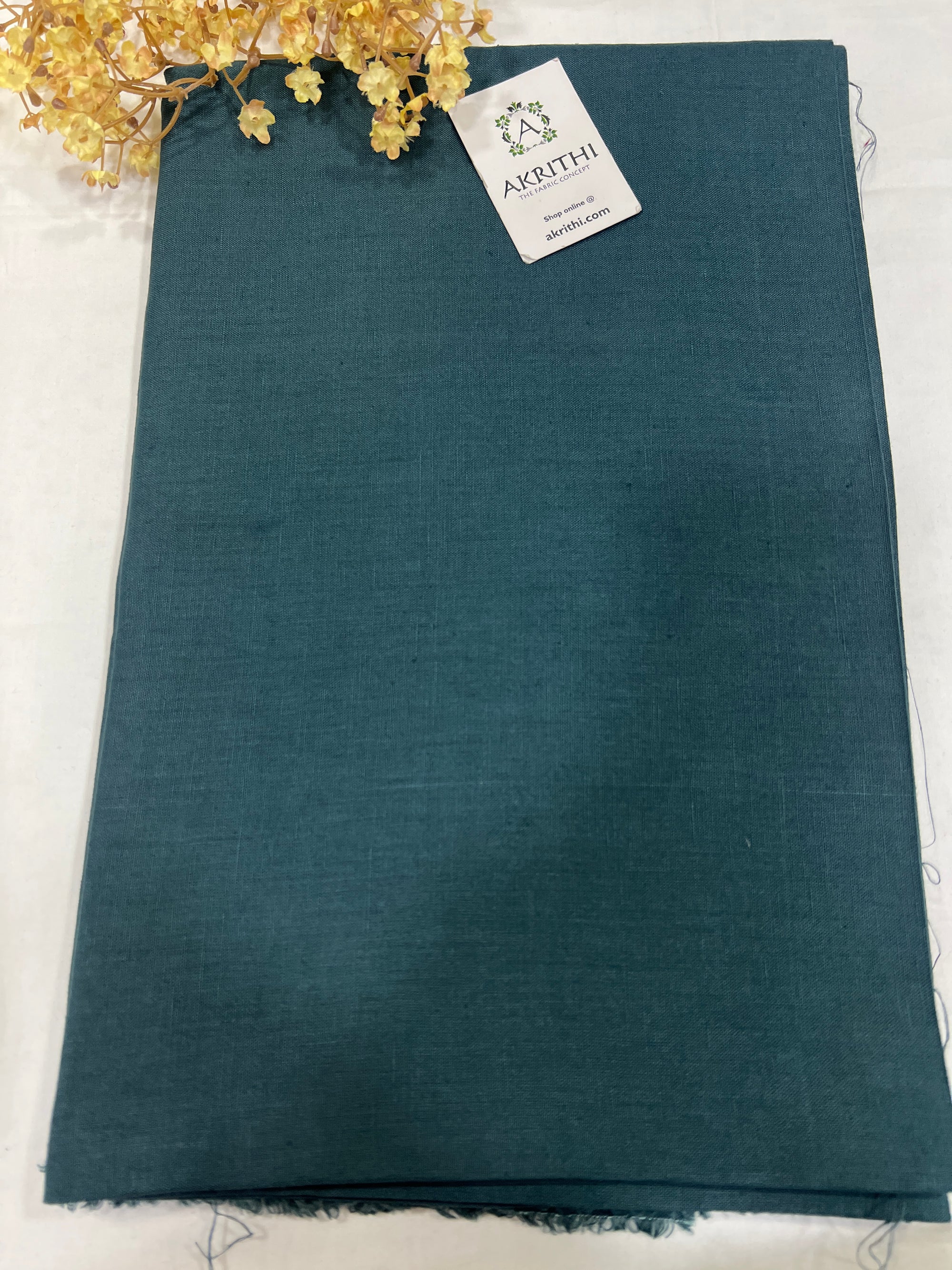 Pure linen fabric