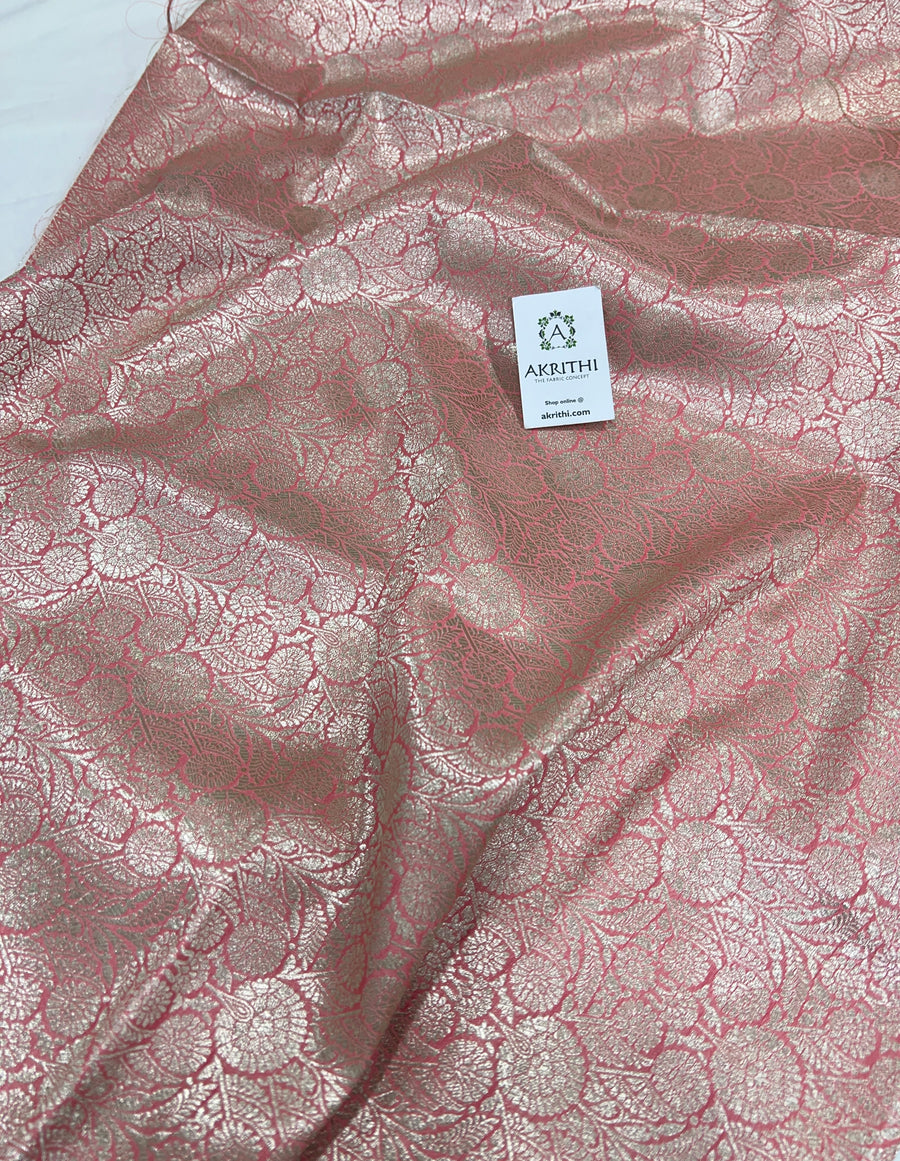 Banarasi brocade fabric 60 cms cut