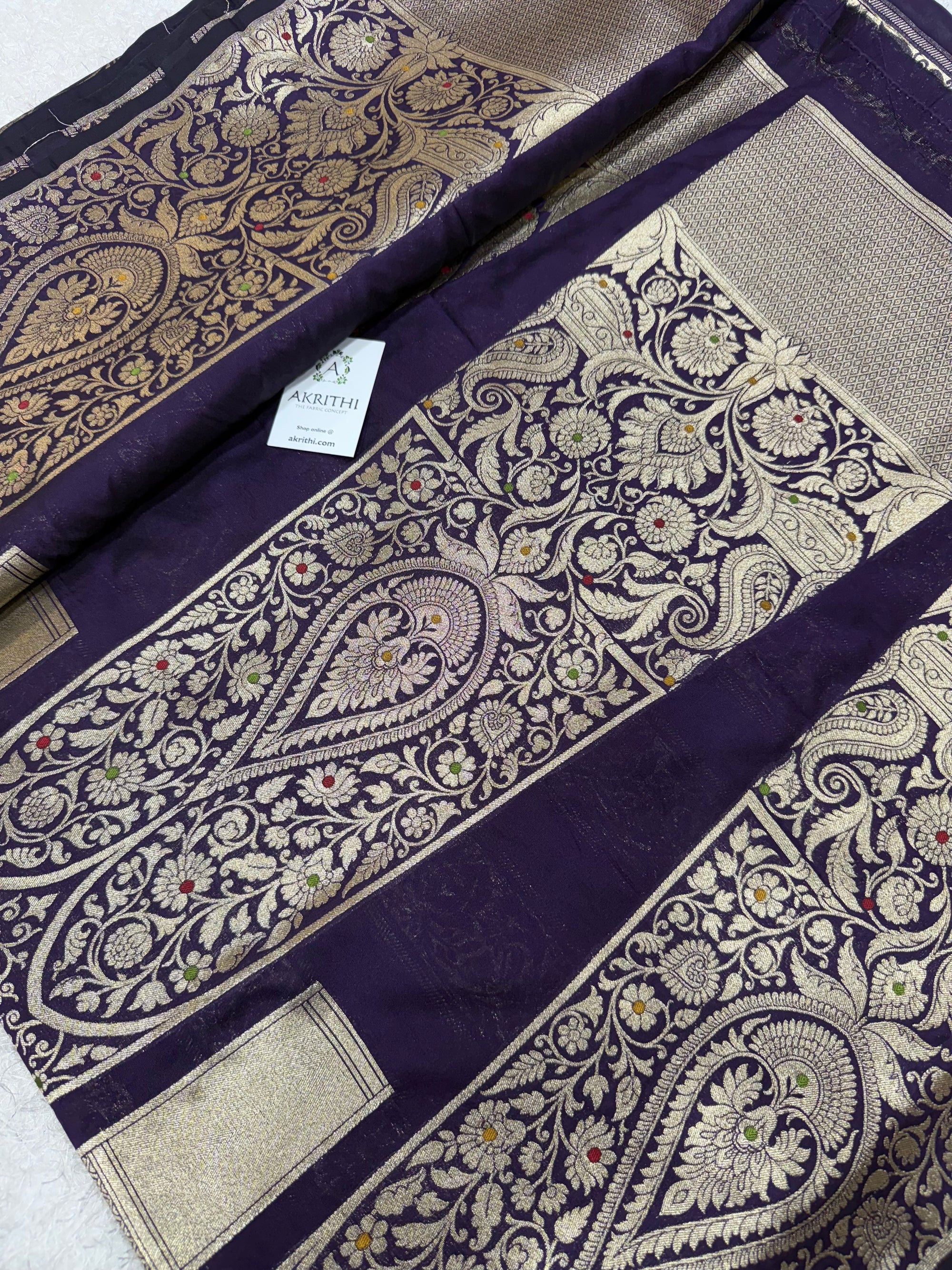 Pure Banarasi kali set