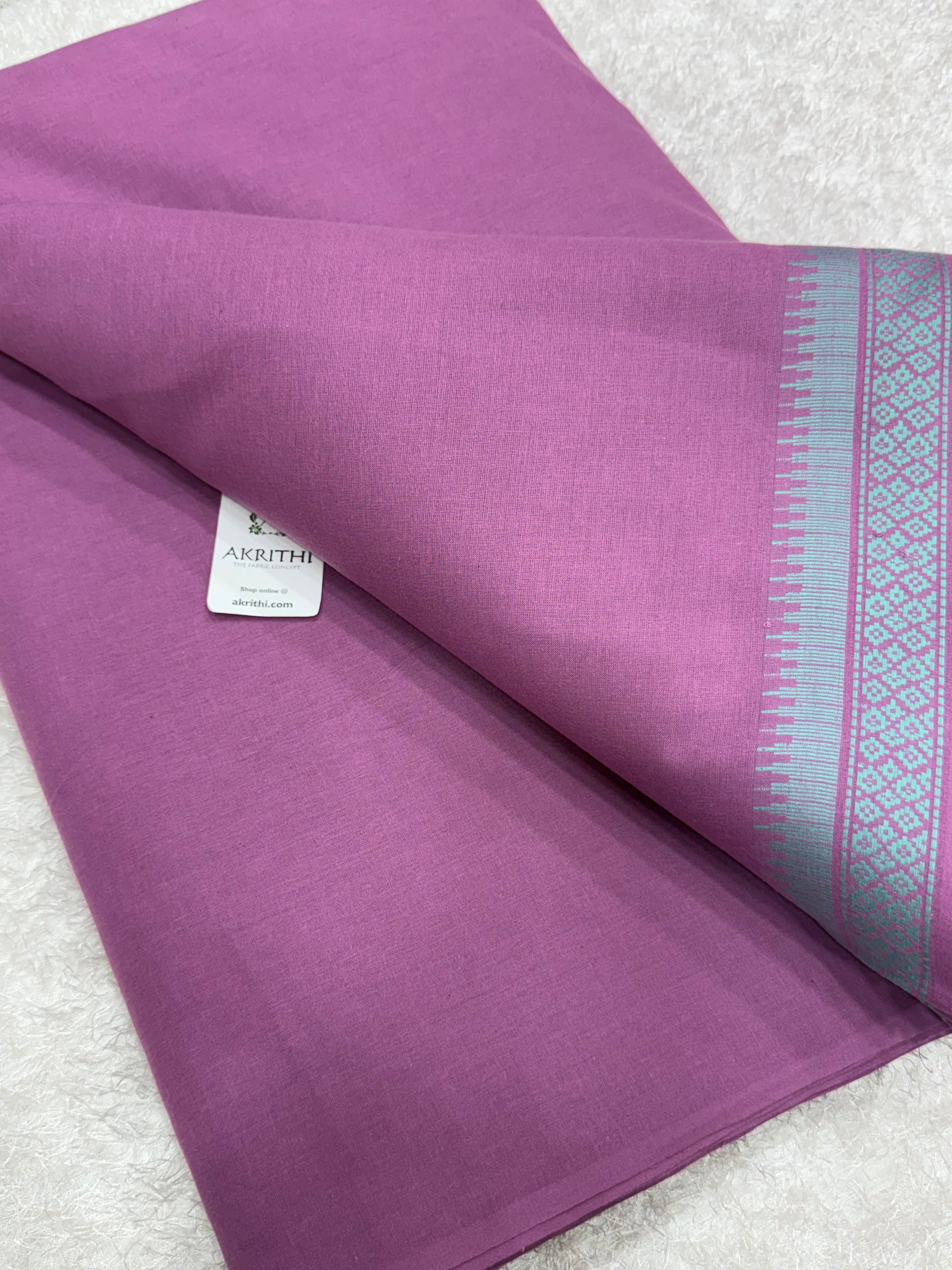Prewashed pure cotton jacquard fabric with border