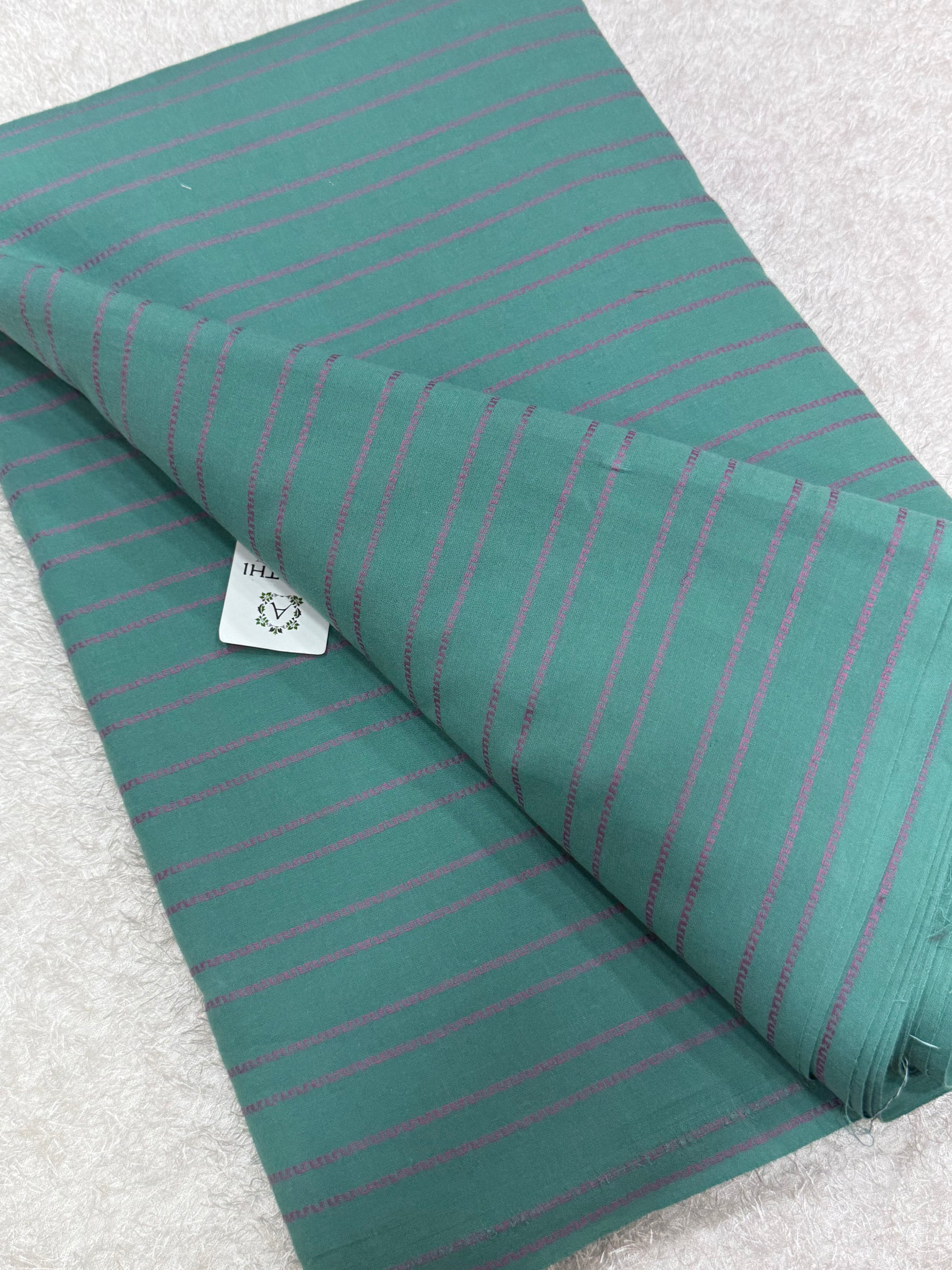 Prewashed pure cotton jacquard fabric 