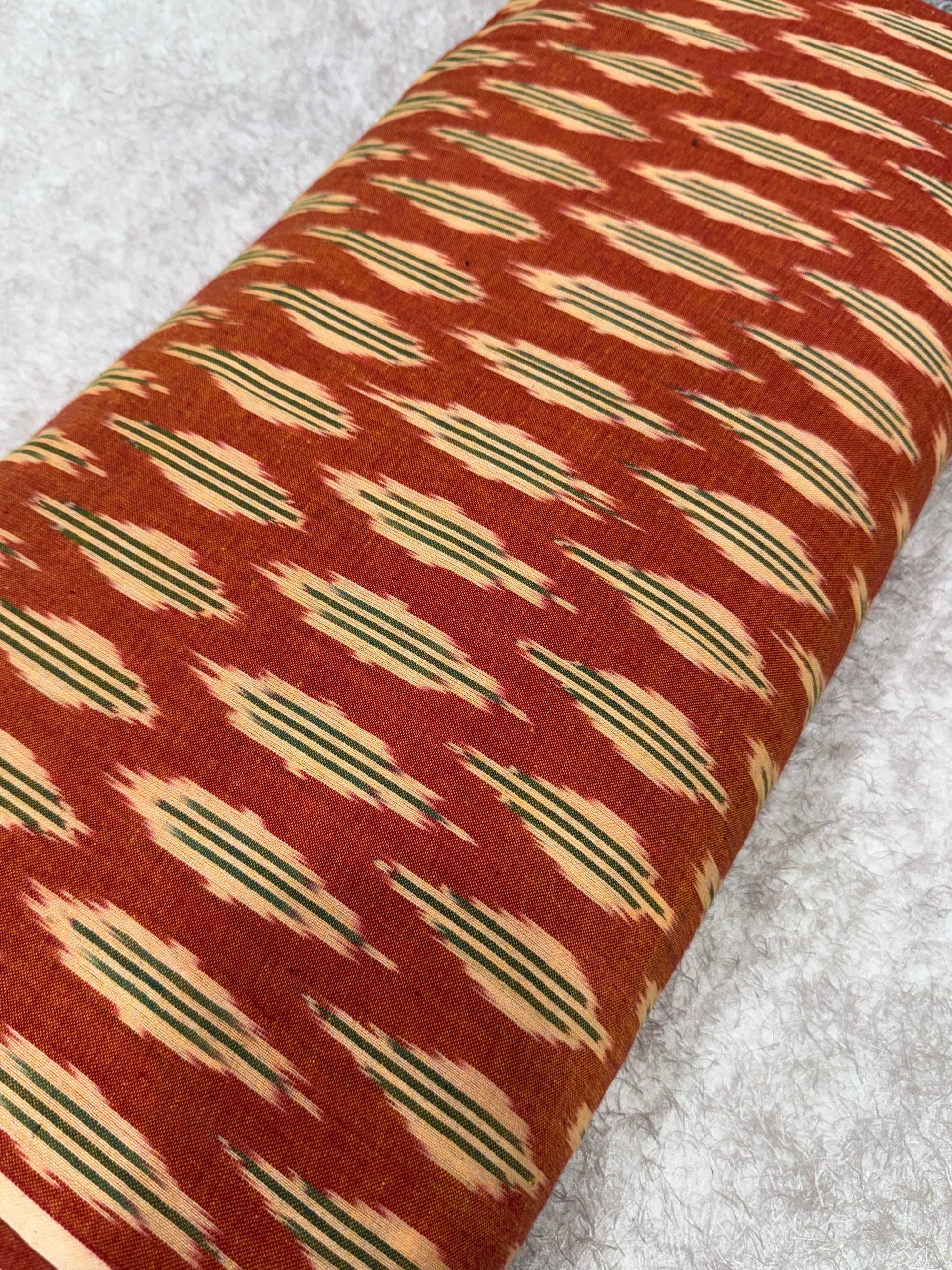 Pochampally Ikat pure cotton fabric