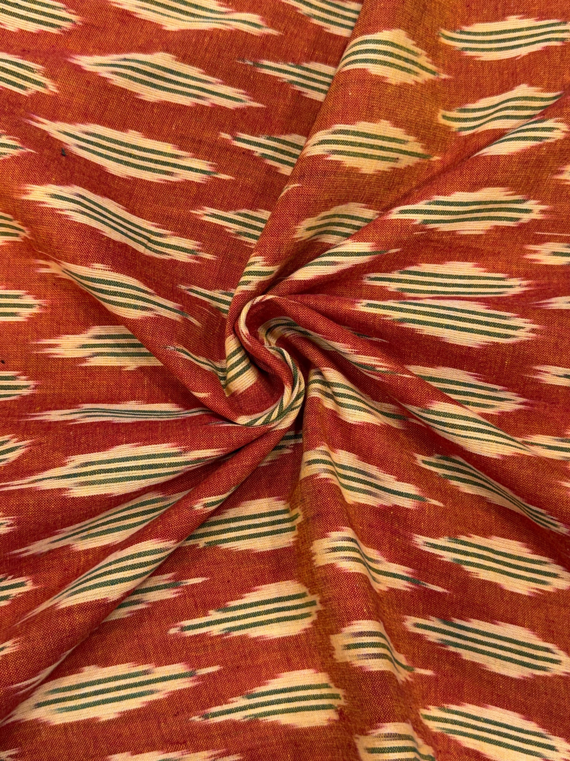 Pochampally Ikat pure cotton fabric