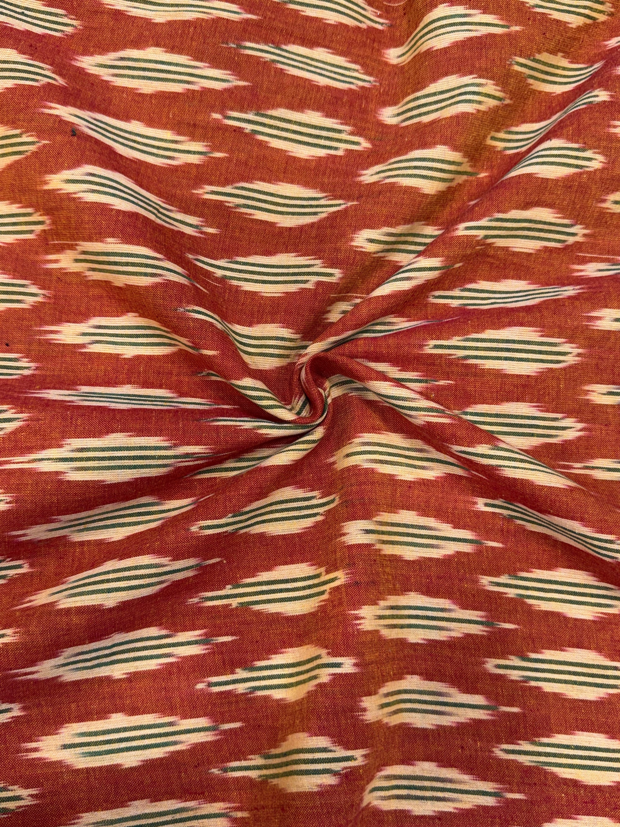 Pochampally Ikat pure cotton fabric