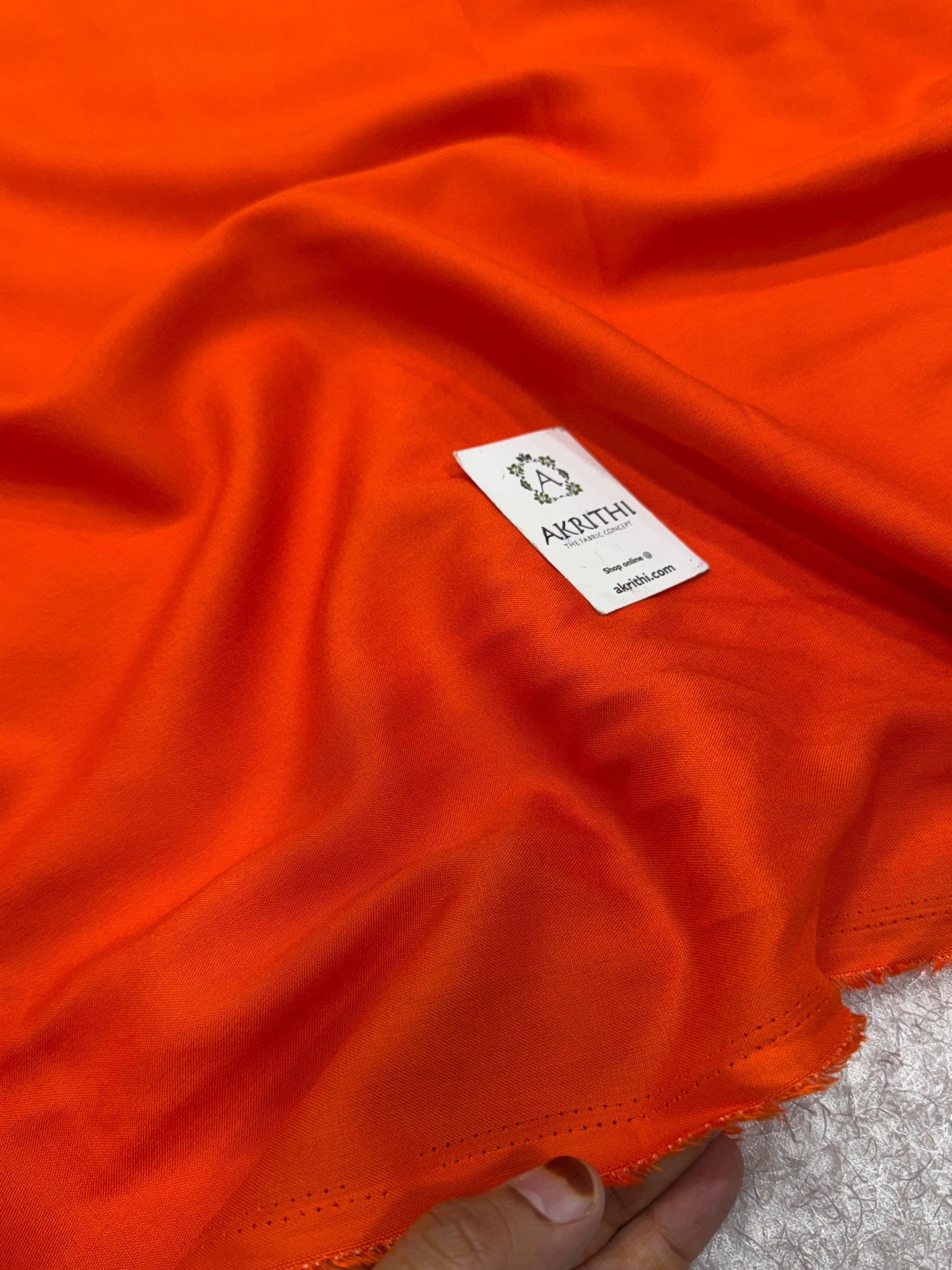 Plain rayon fabric