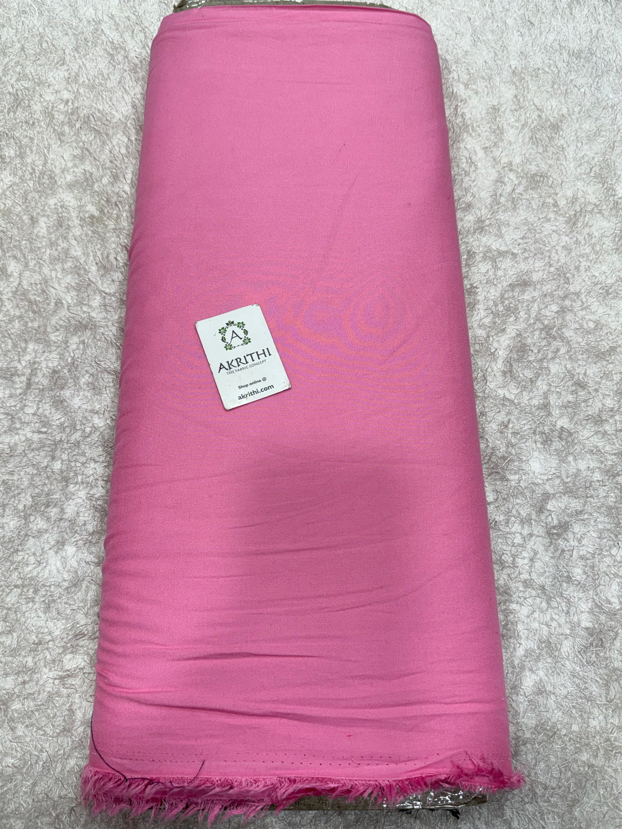 Plain rayon fabric