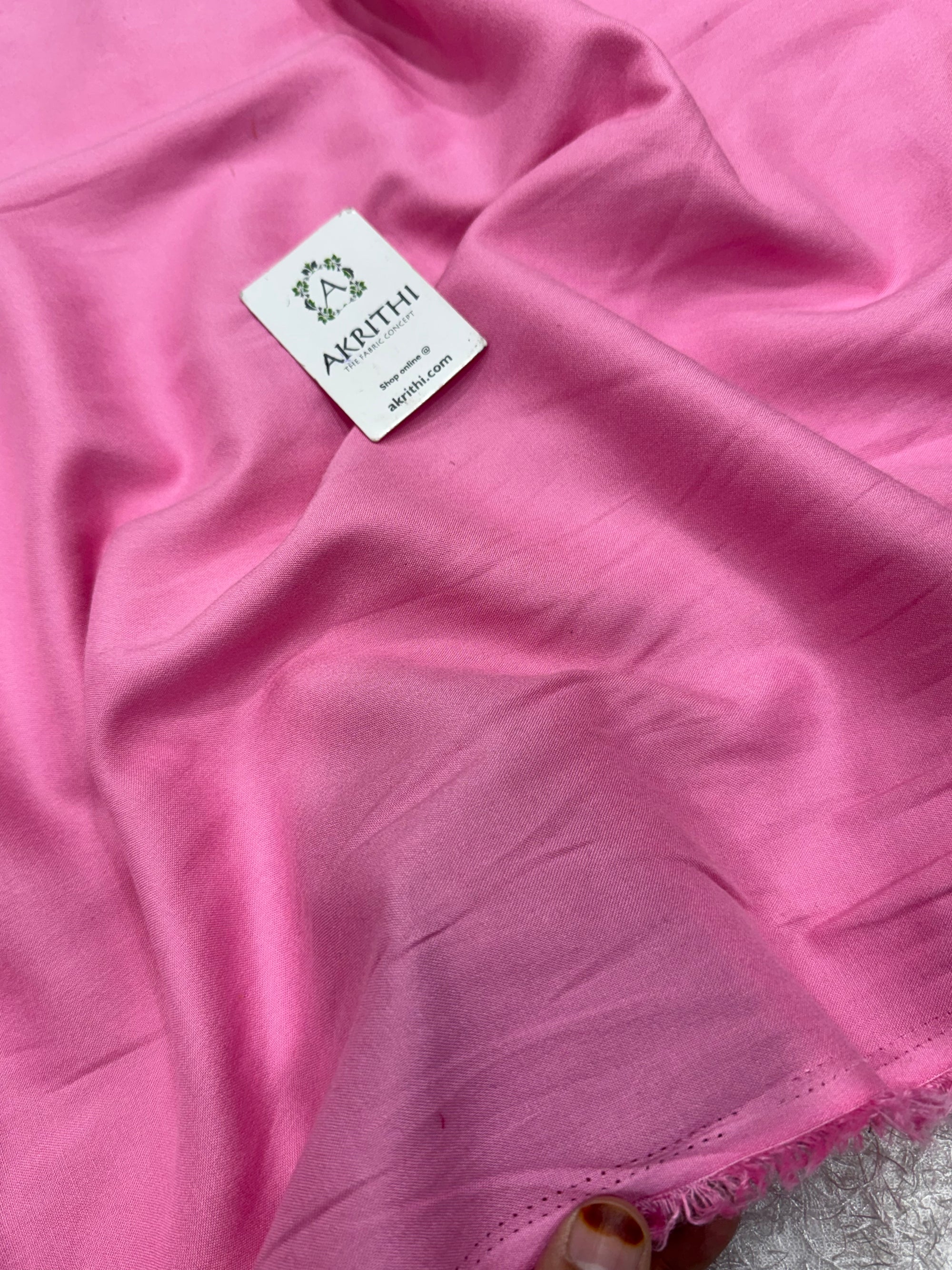 Plain rayon fabric
