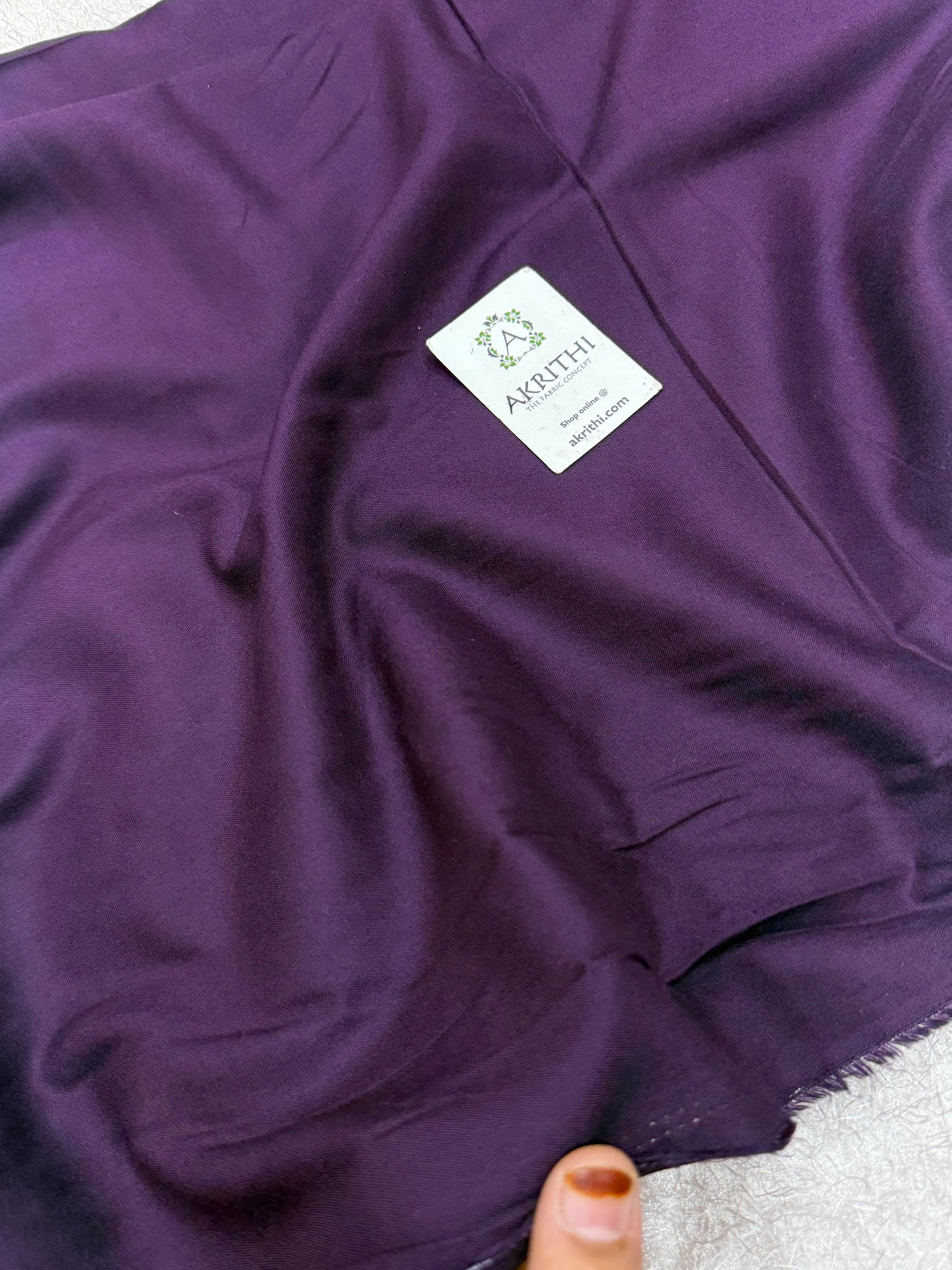 Plain rayon fabric