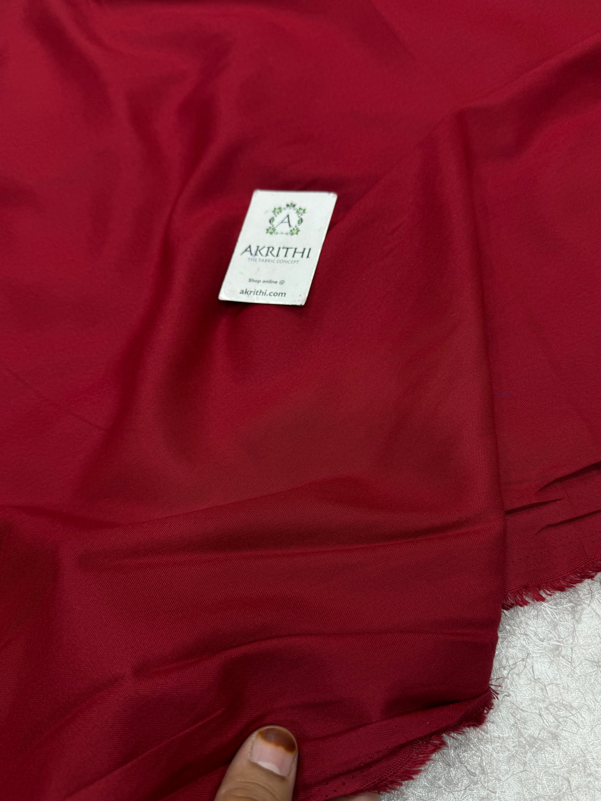 Plain rayon fabric
