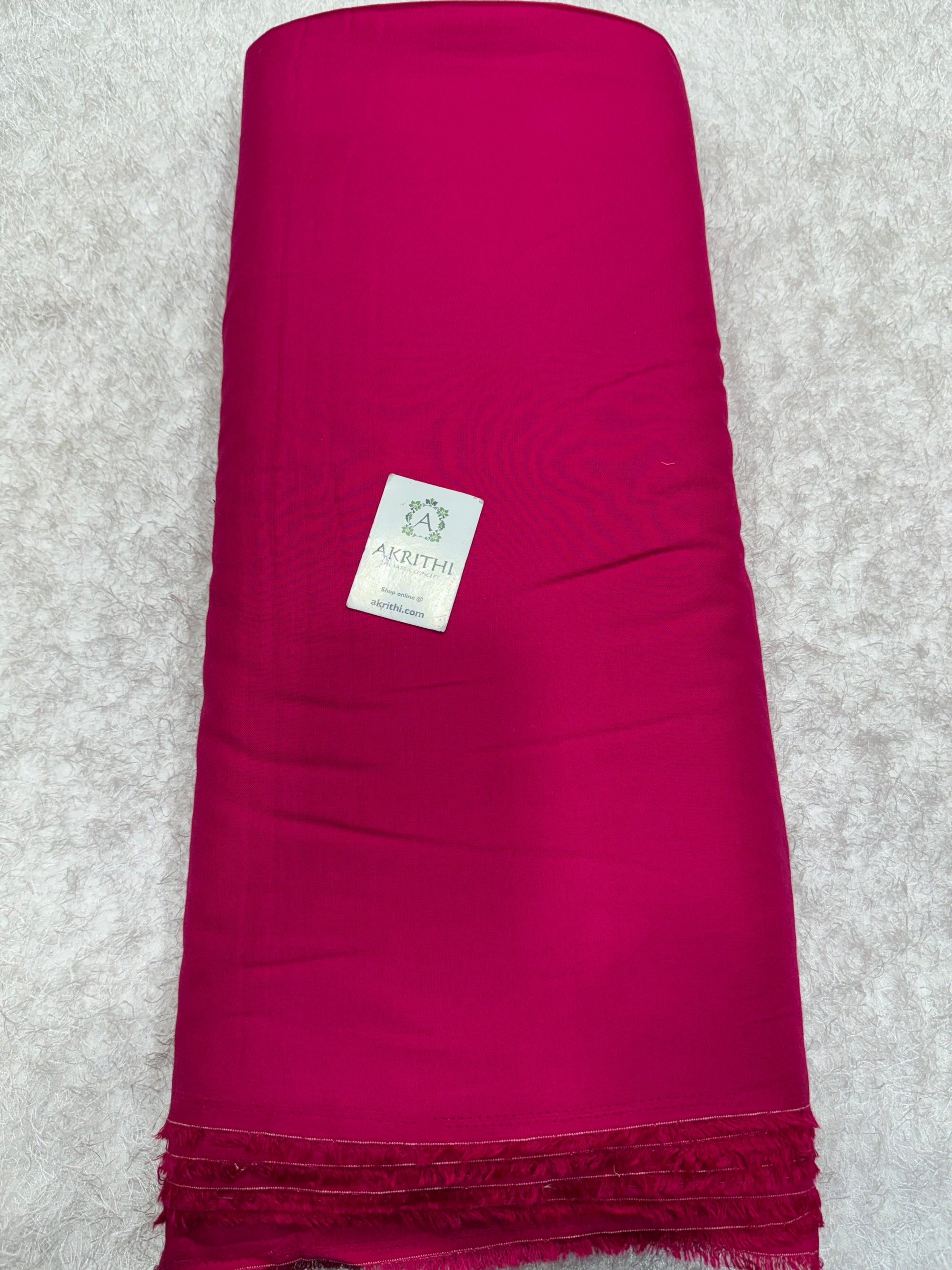 Plain rayon fabric