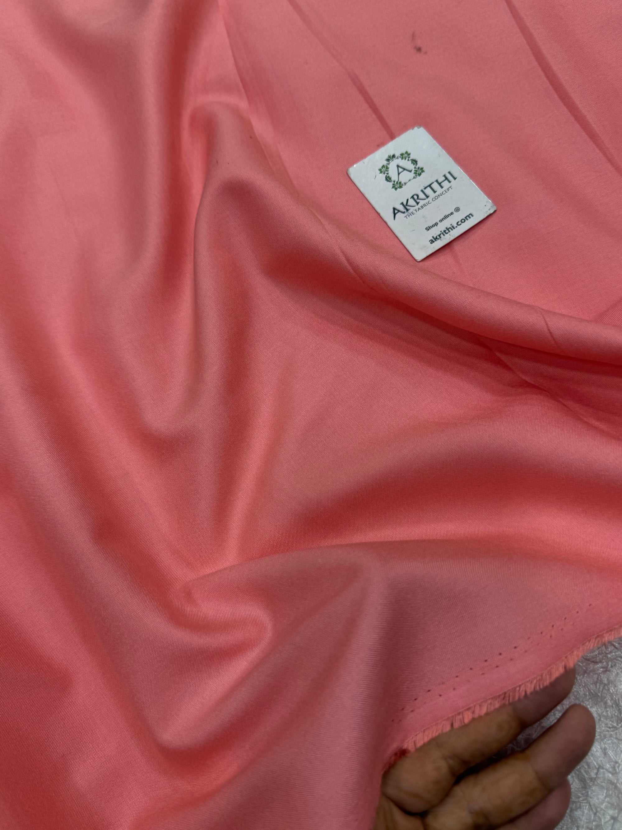 Plain rayon fabric