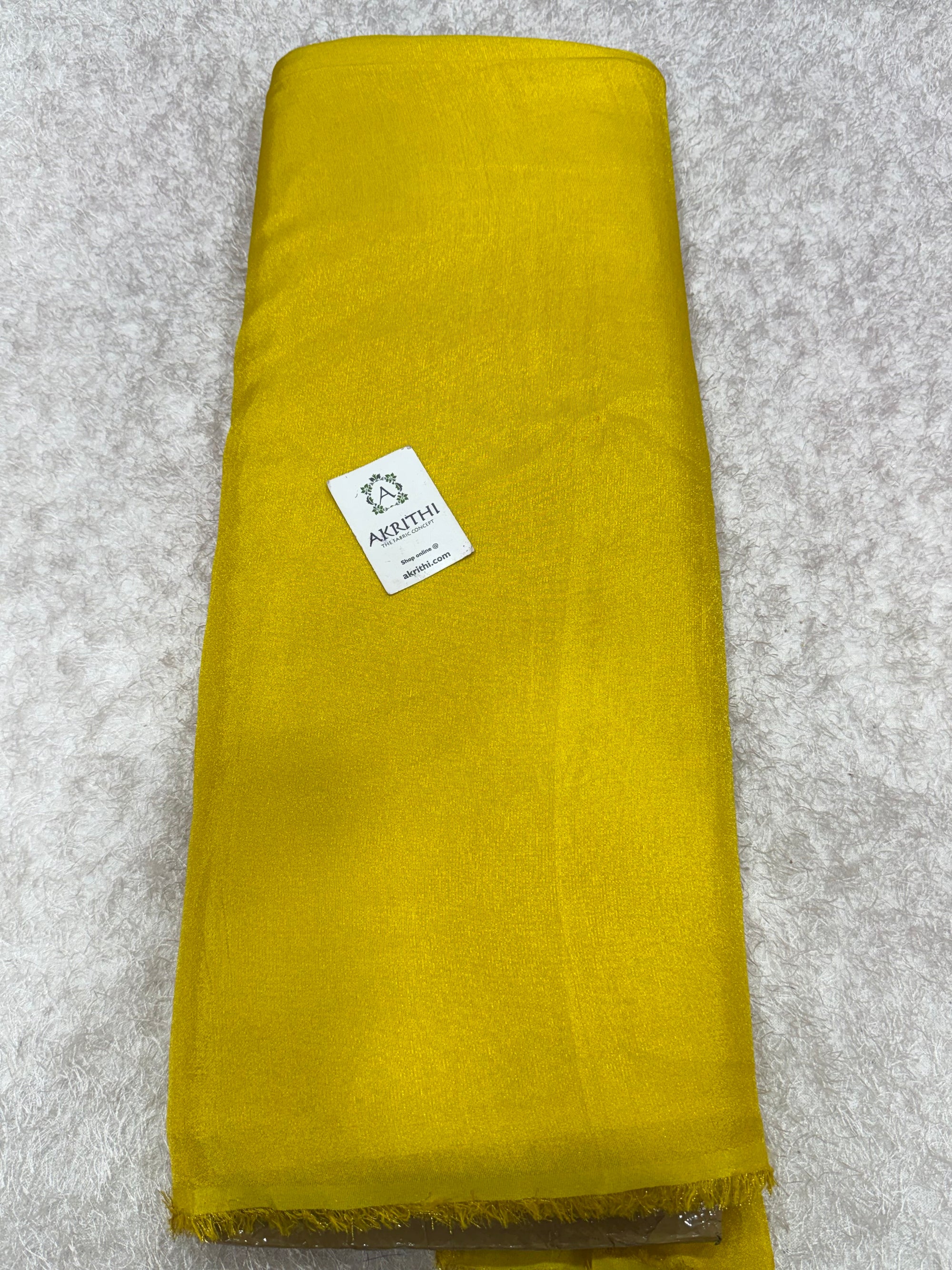 Plain tissue crepe fabric