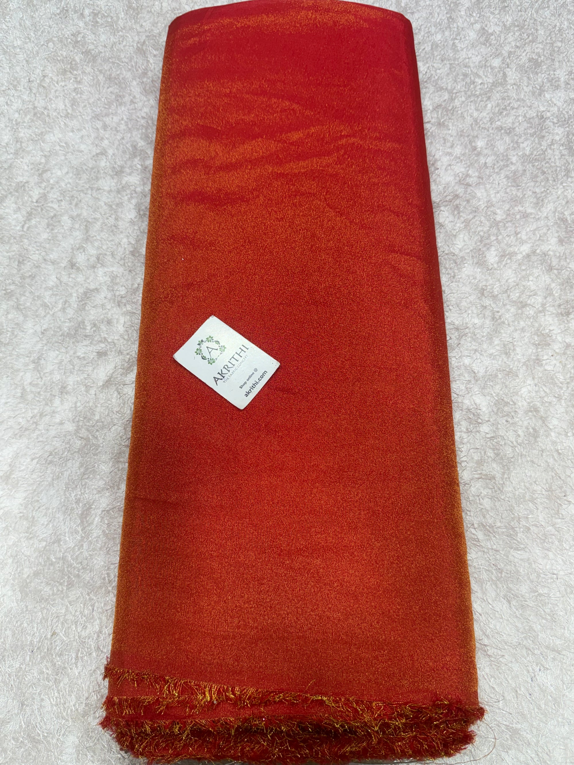Plain tissue crepe fabric
