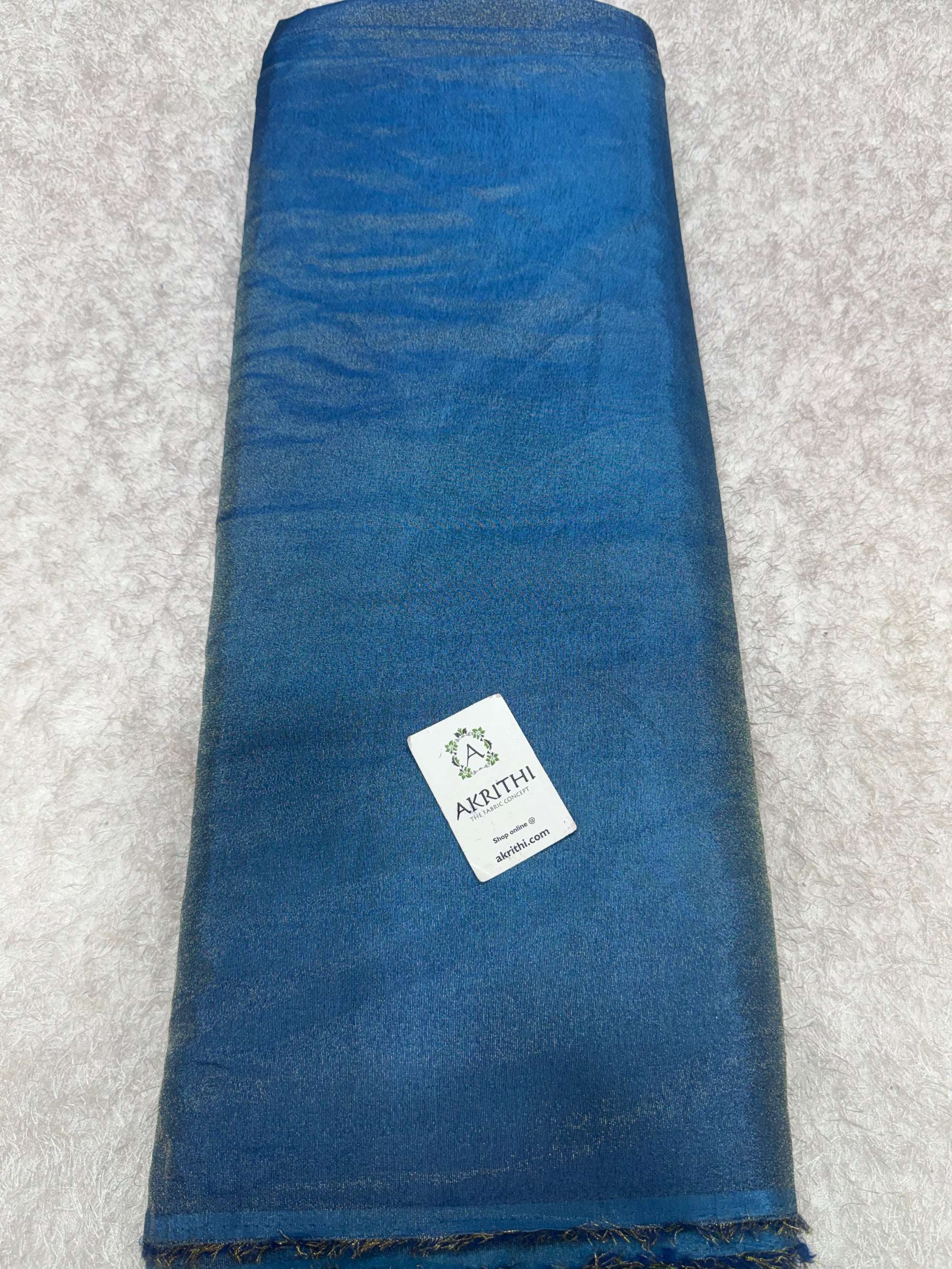 Plain tissue crepe fabric