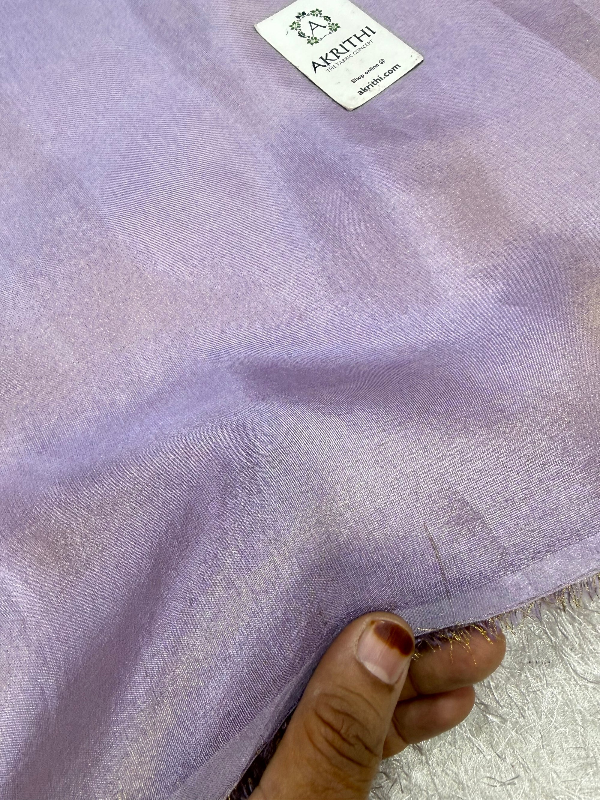 Plain tissue crepe fabric