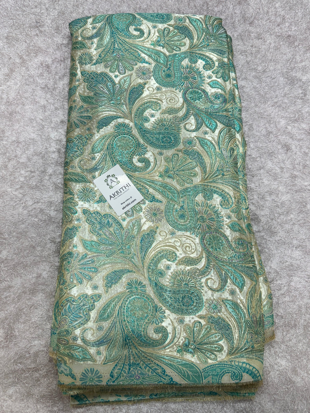 Pure Satin jacquard fabric
