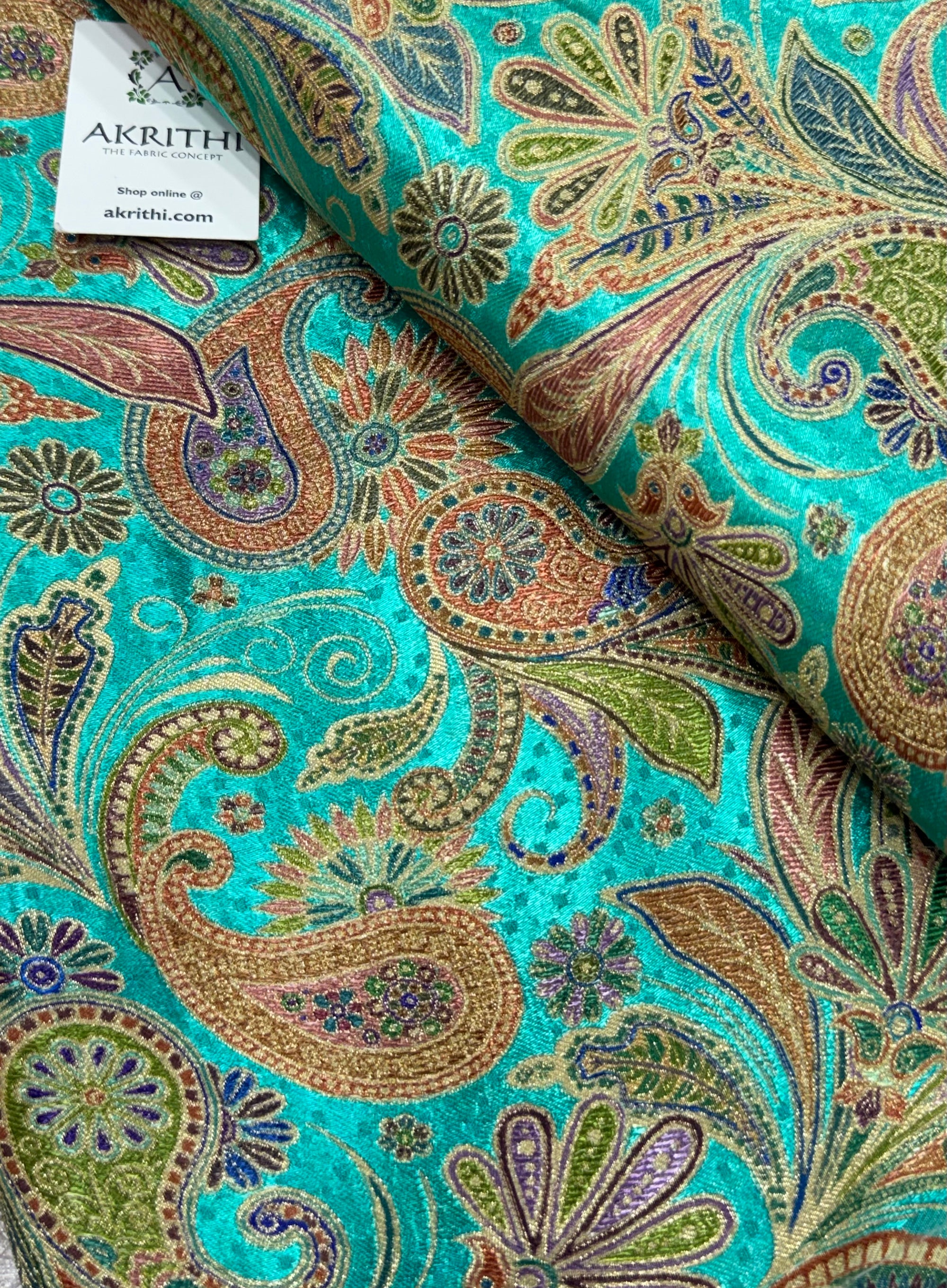 Pure Satin jacquard fabric