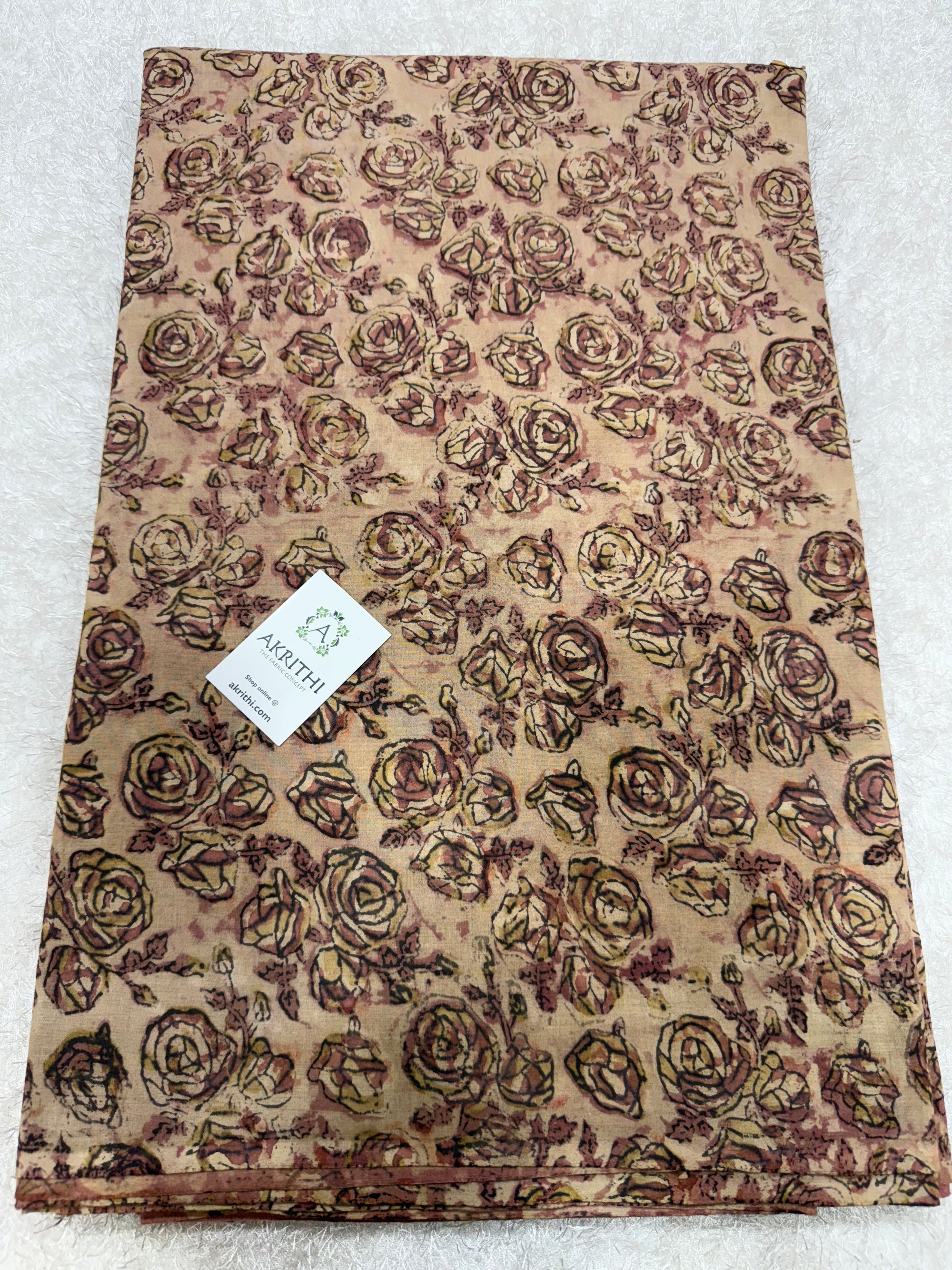 Ajrakh dabu Hand block cotton fabric