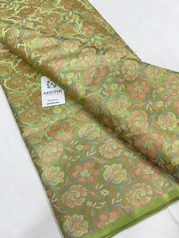 Pure Banarasi brocade fabric