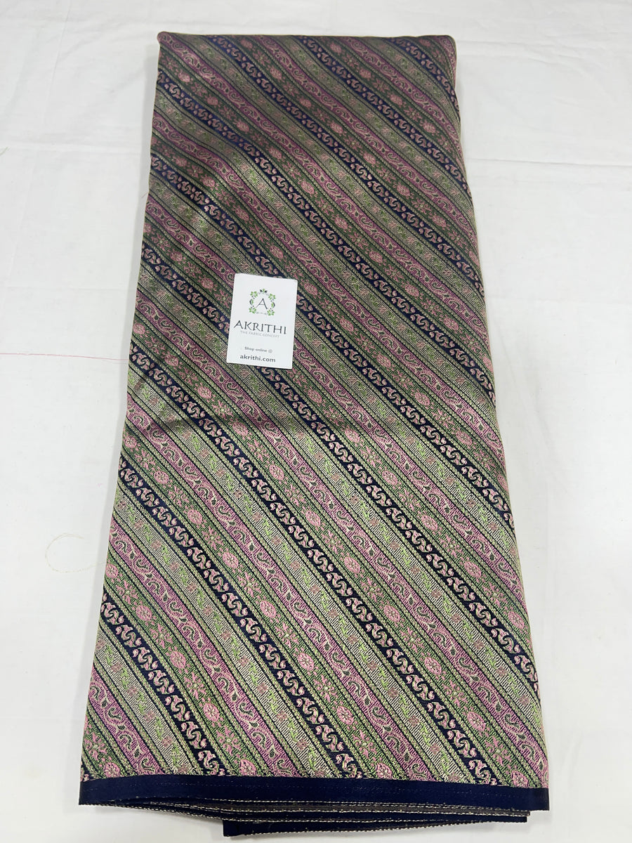 Pure Banarasi brocade fabric