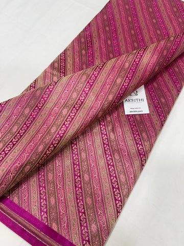 Pure Banarasi brocade fabric