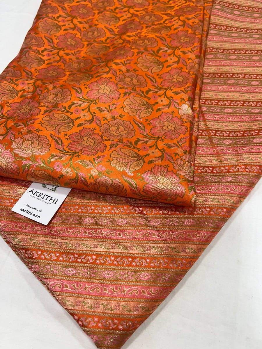 Banarasi salwar suit with chinon dupatta