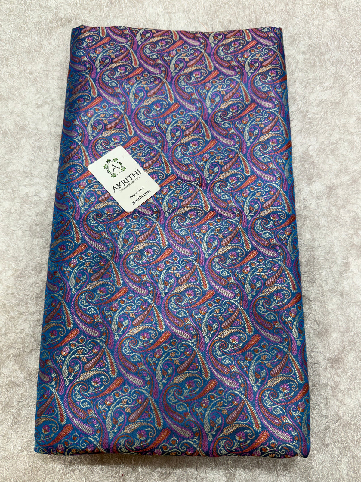 Pure Banarasi brocade fabric