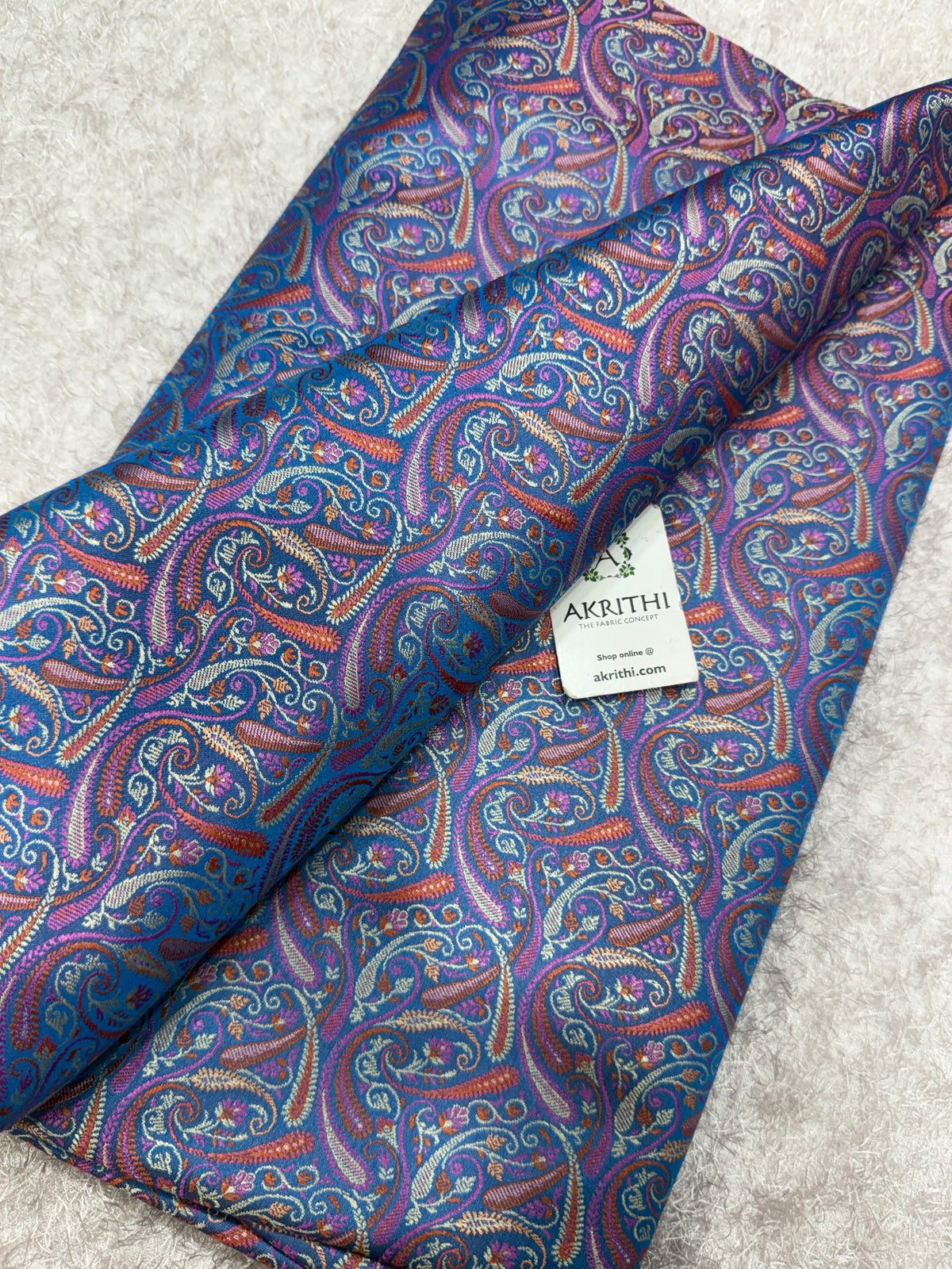 Pure Banarasi brocade fabric