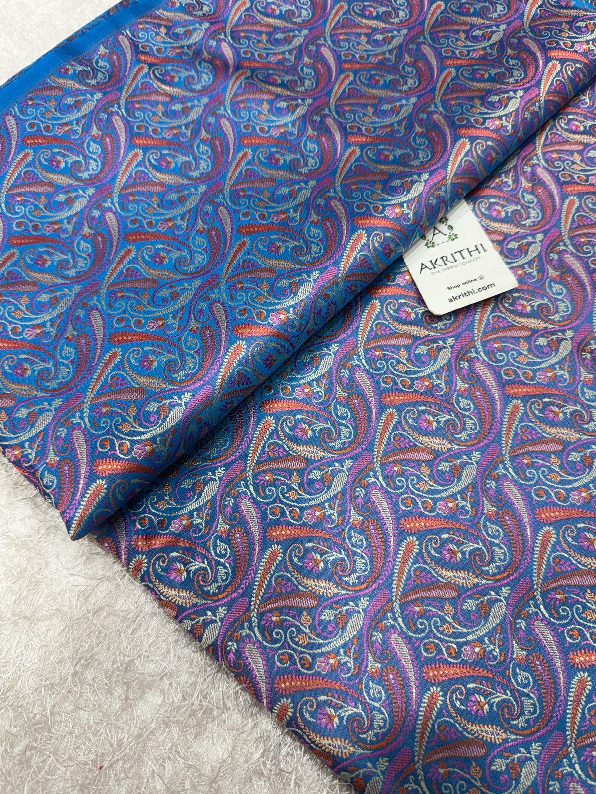 Pure Banarasi brocade fabric