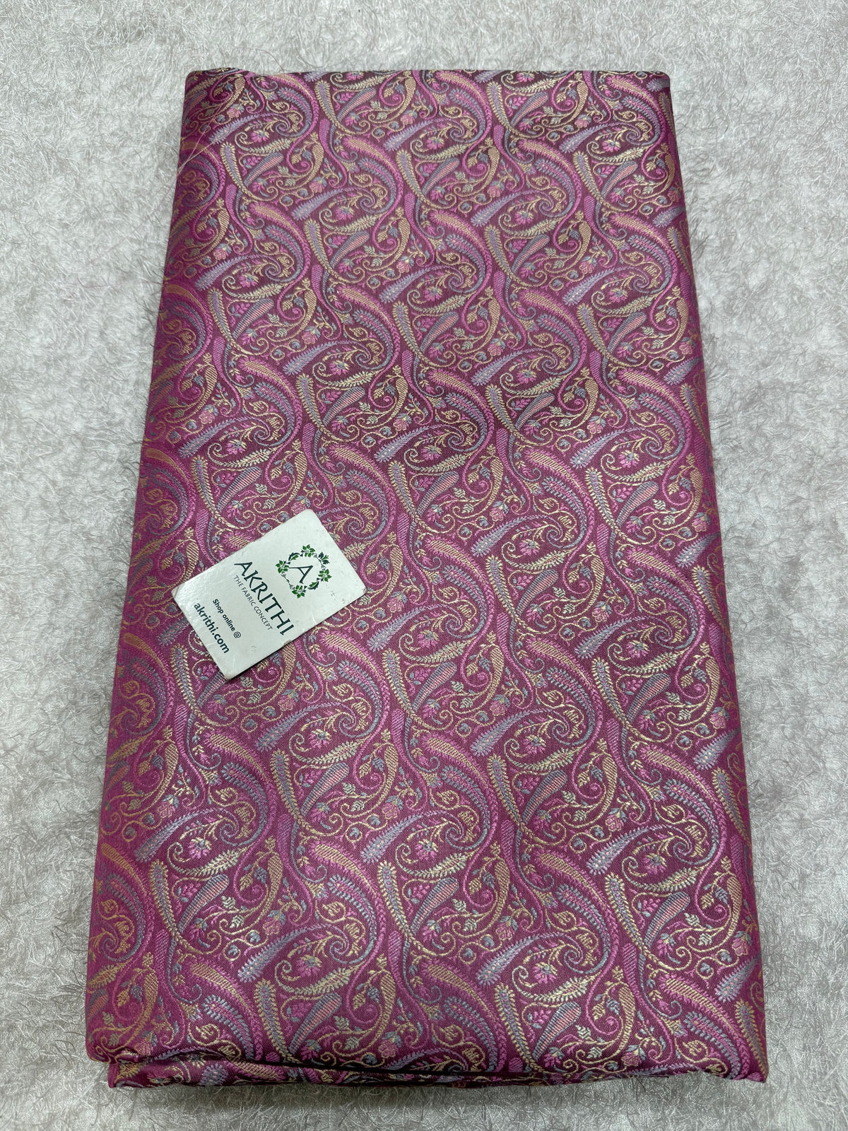 Pure Banarasi brocade fabric