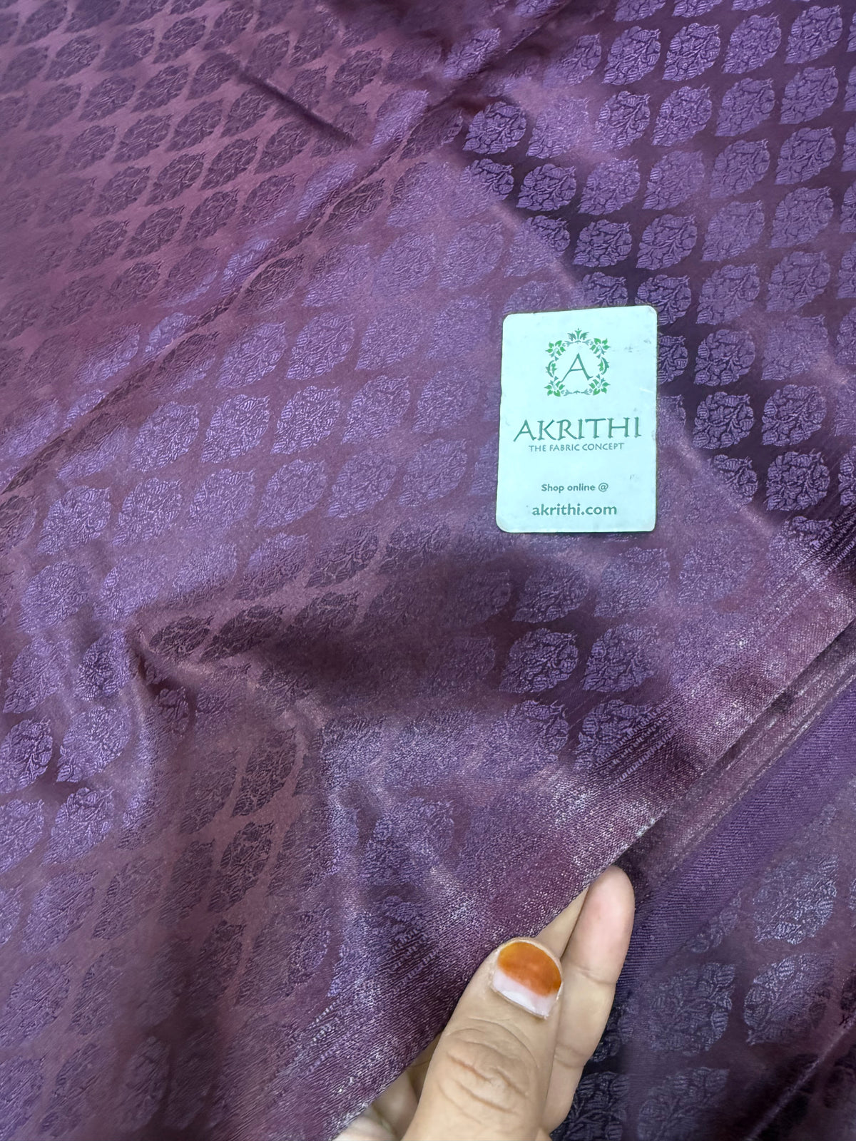 Pure Banarasi brocade fabric
