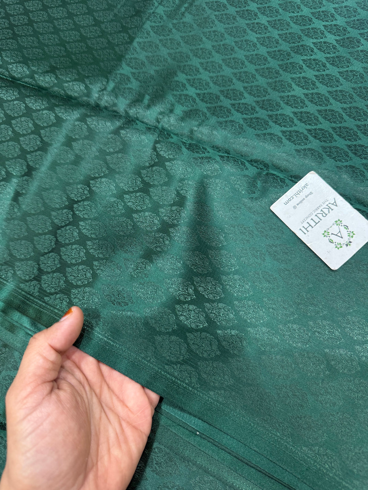 Pure Banarasi brocade fabric